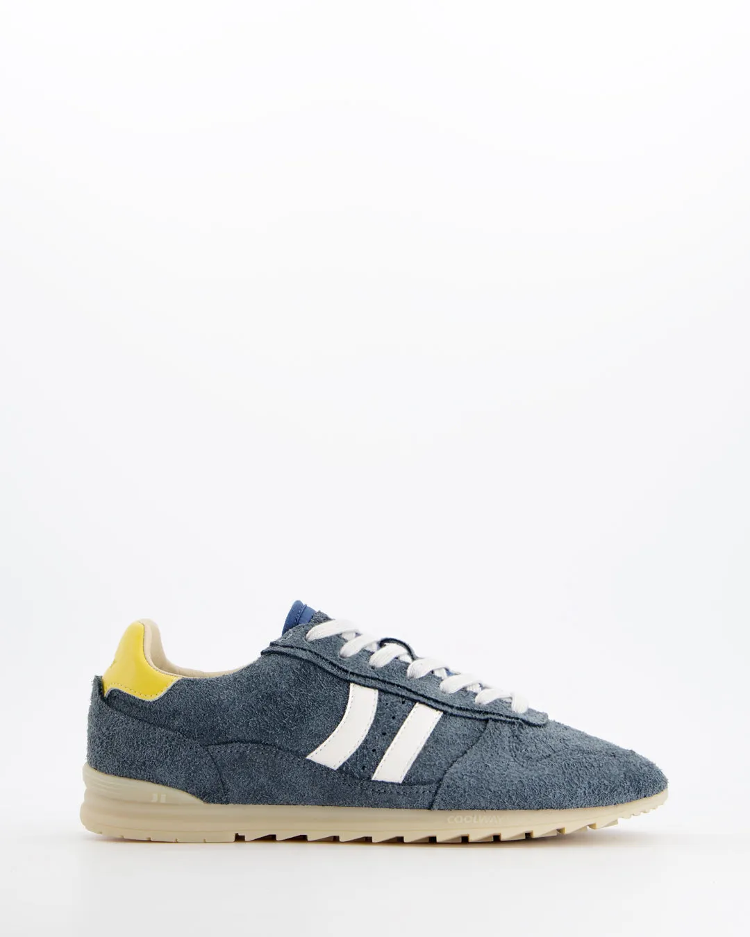 Coolway Switzer Navy Pulse - Suede Trainers sold by Ulanka
