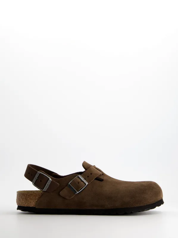 Zuecos de ante con correa - Birkenstock Tokio made by Birkenstock