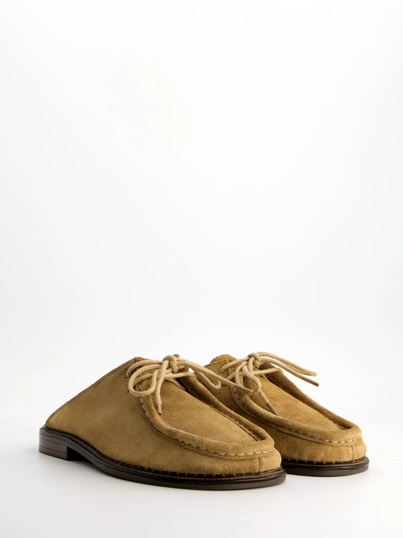 Suede mule loafers - Ray sold by Ulanka product image thumbnail 3