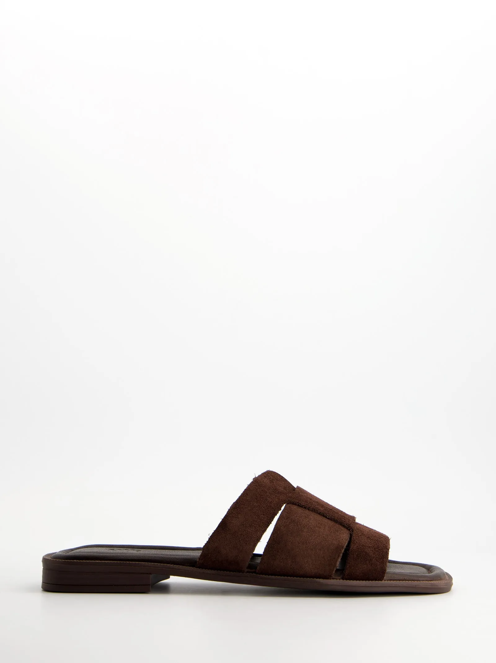 Suede square toe sandals - Splift sold by Ulanka