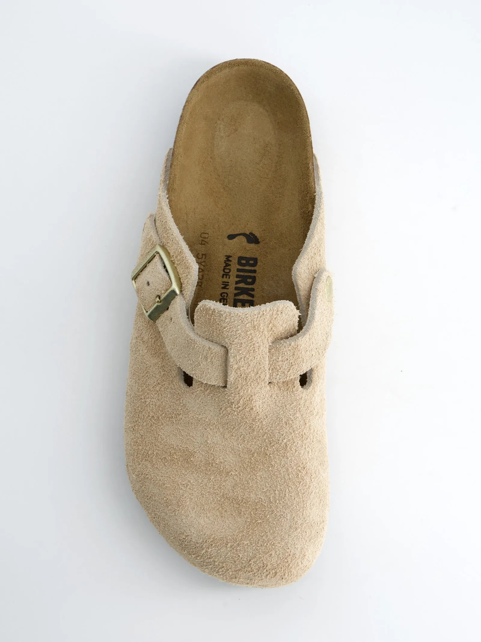 Suede buckle clogs - Birkenstock Boston Leve sold by Ulanka product image thumbnail 2