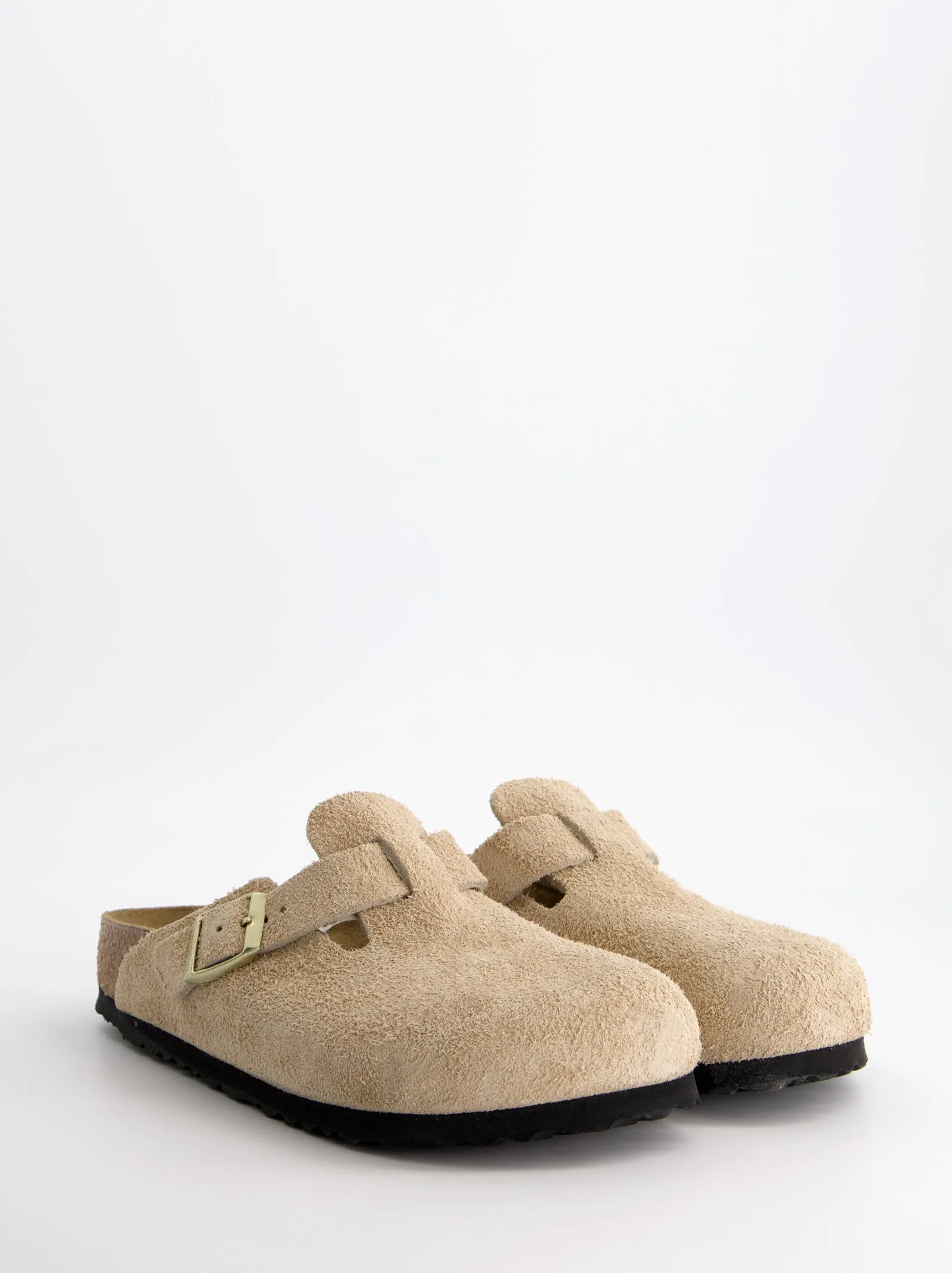 Suede buckle clogs - Birkenstock Boston Leve sold by Ulanka product image thumbnail 3