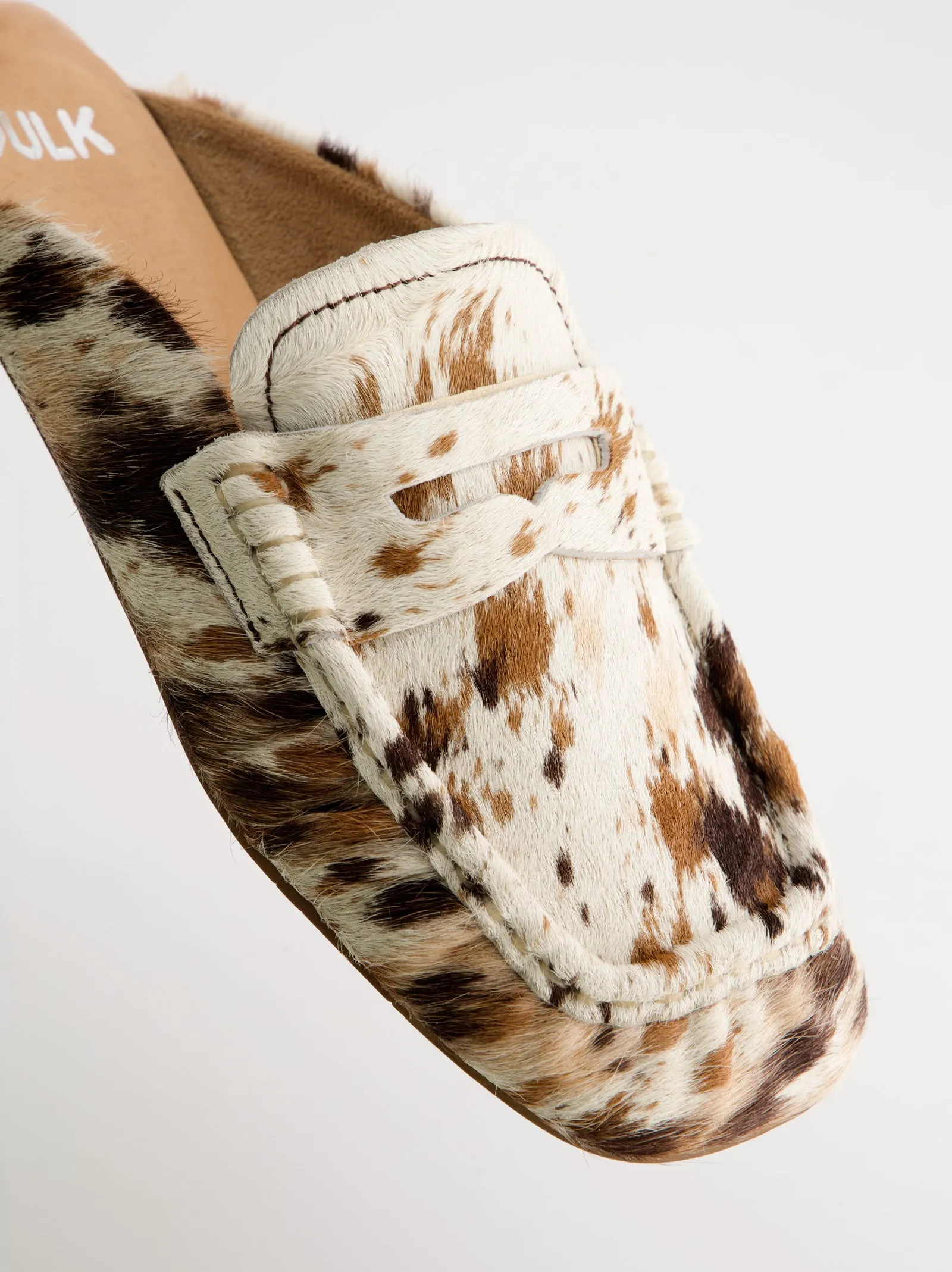 Animal print hair mule loafers - Momar sold by Ulanka product image thumbnail 3