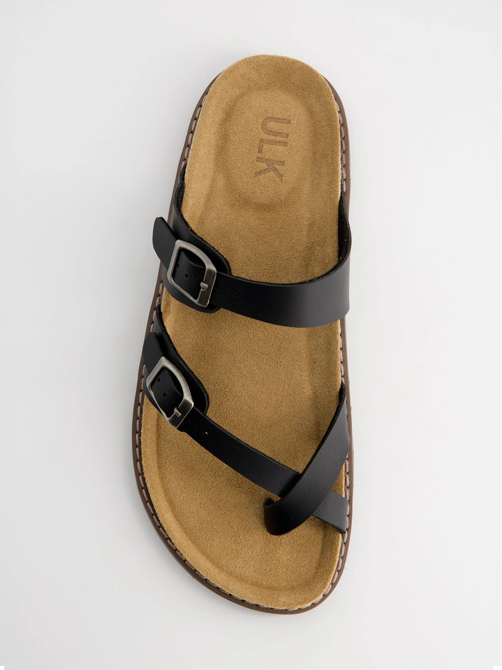 Double-buckle sandals with toe post - Yuma sold by Ulanka product image thumbnail 5
