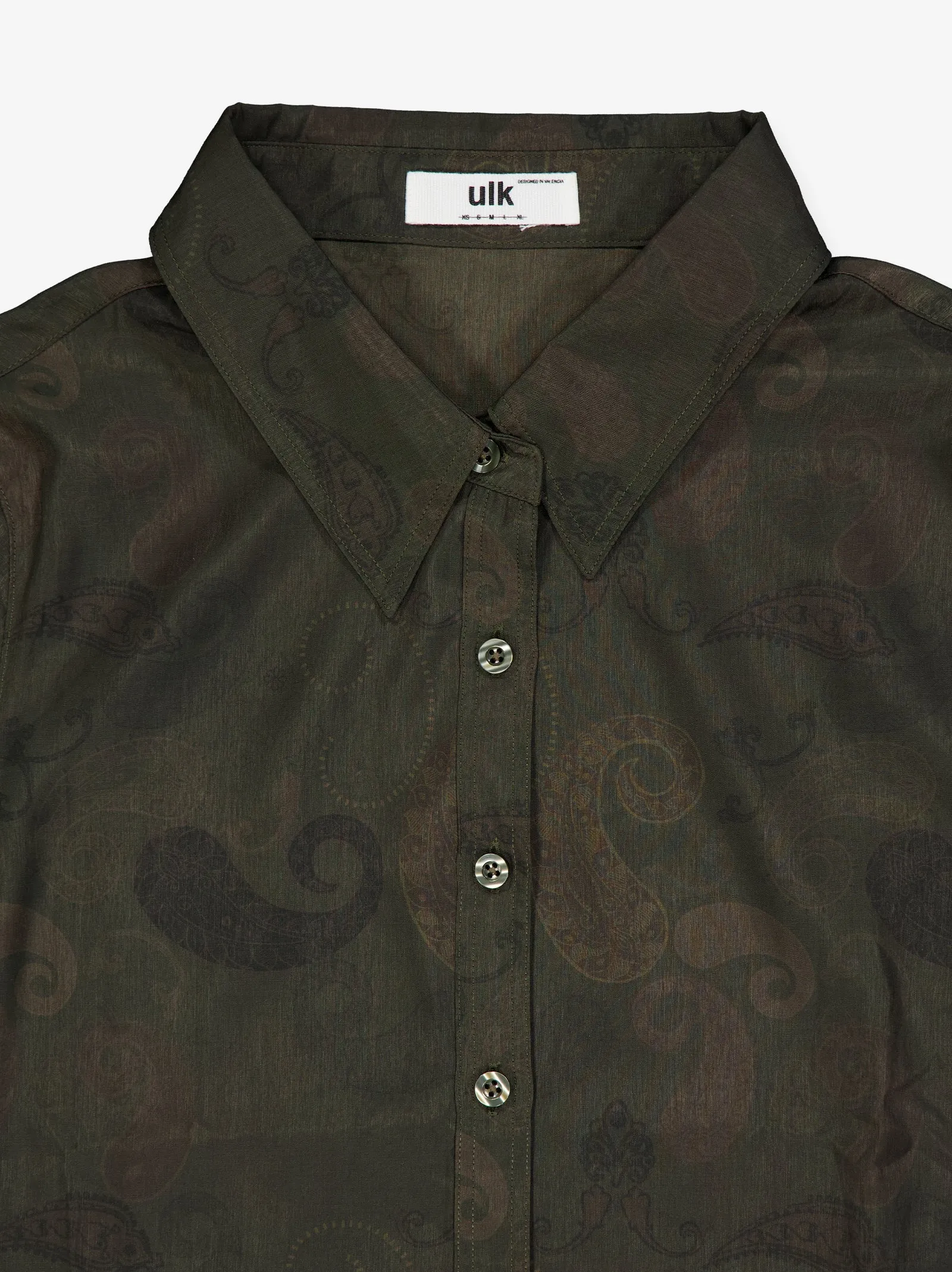 Paisley print shirt - Camuleta sold by Ulanka product image thumbnail 2