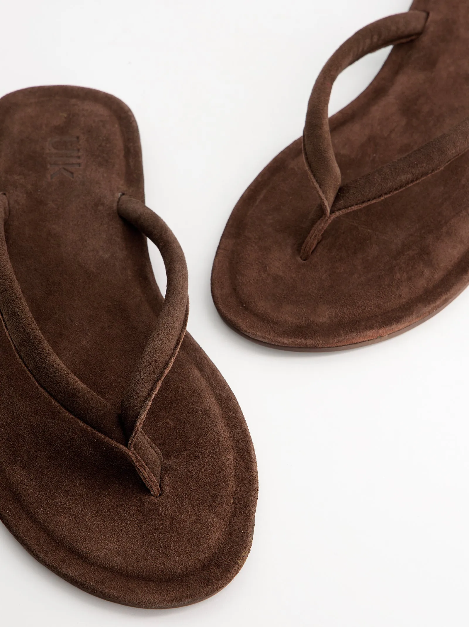 Suede toe post sandals - Nude sold by Ulanka product image thumbnail 5