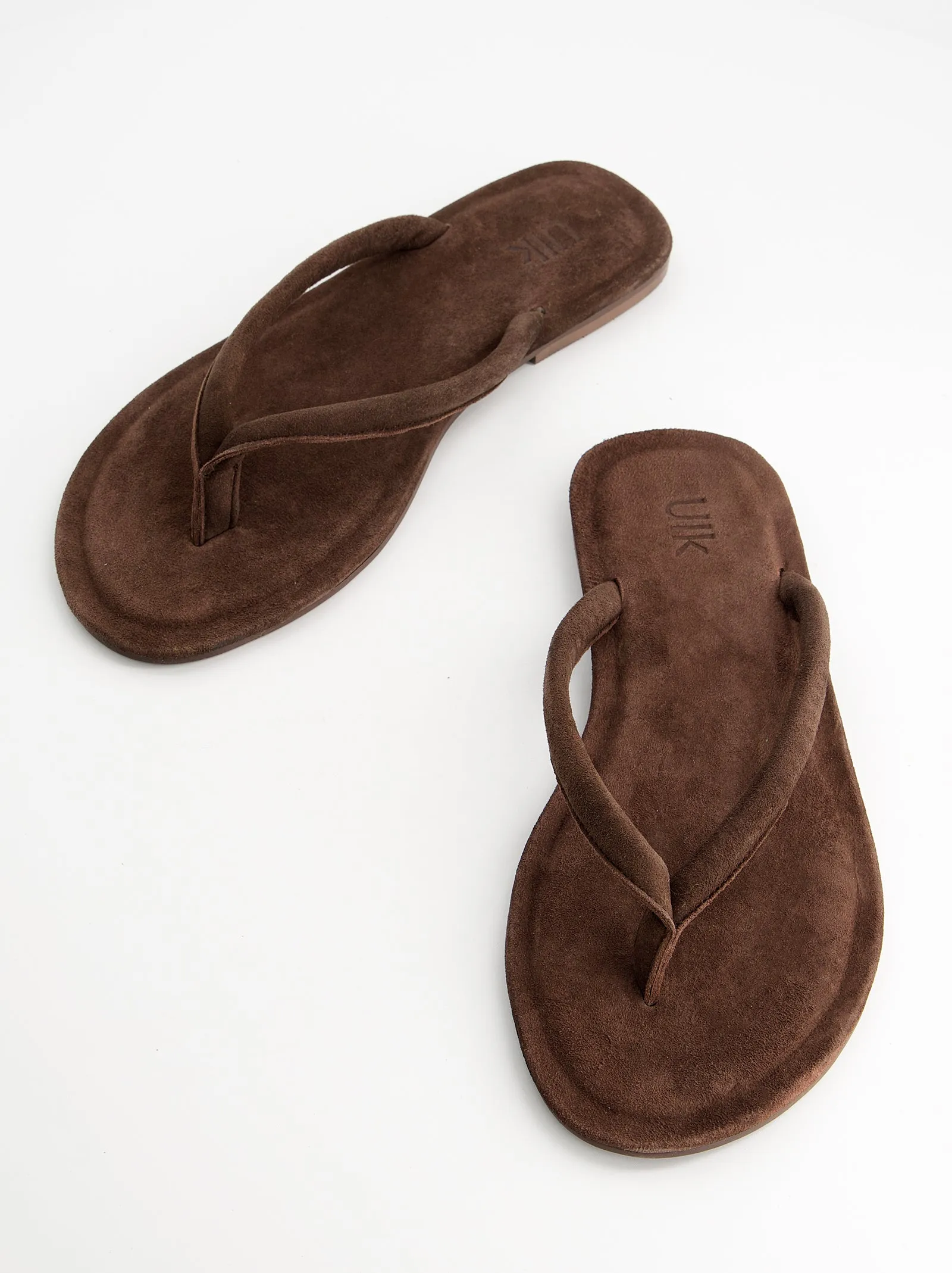 Suede toe post sandals - Nude sold by Ulanka product image thumbnail 2