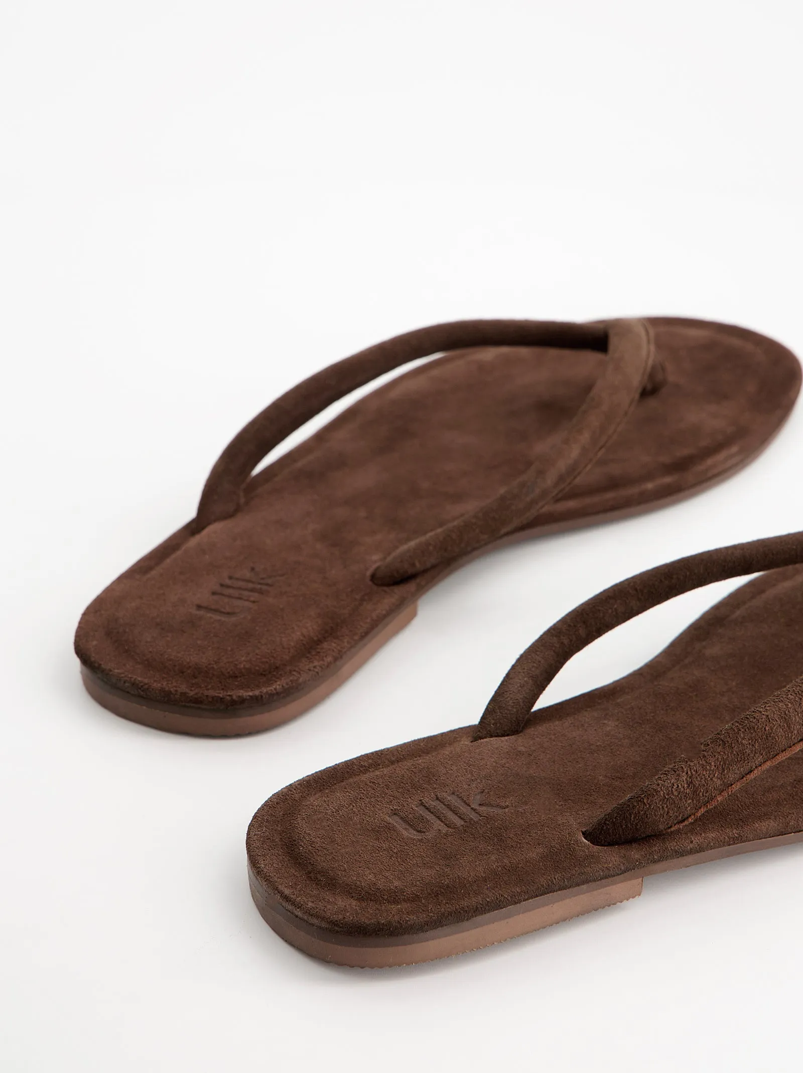 Suede toe post sandals - Nude sold by Ulanka product image thumbnail 3