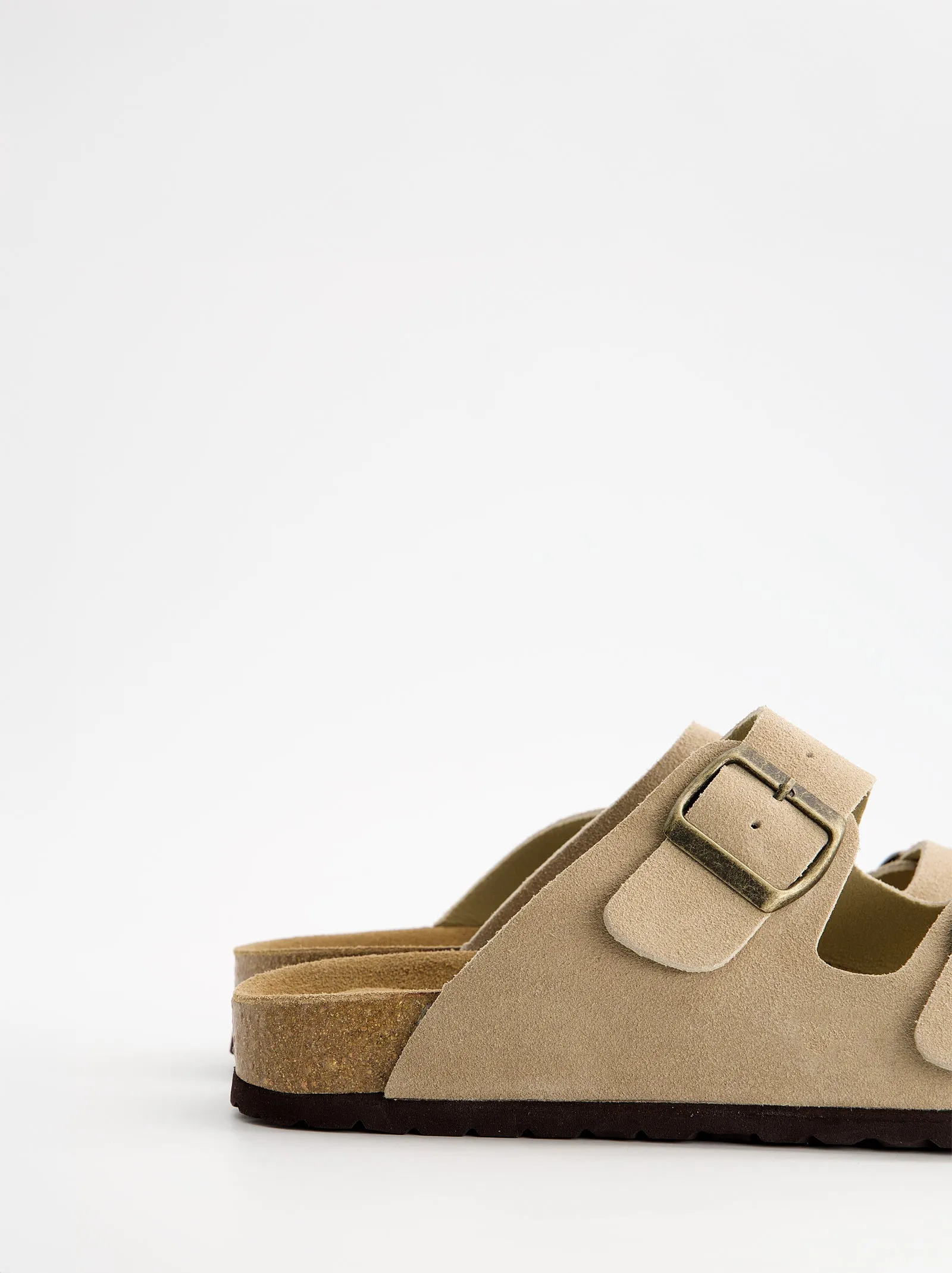 Buckled suede sandals - Missouri sold by Ulanka product image thumbnail 5