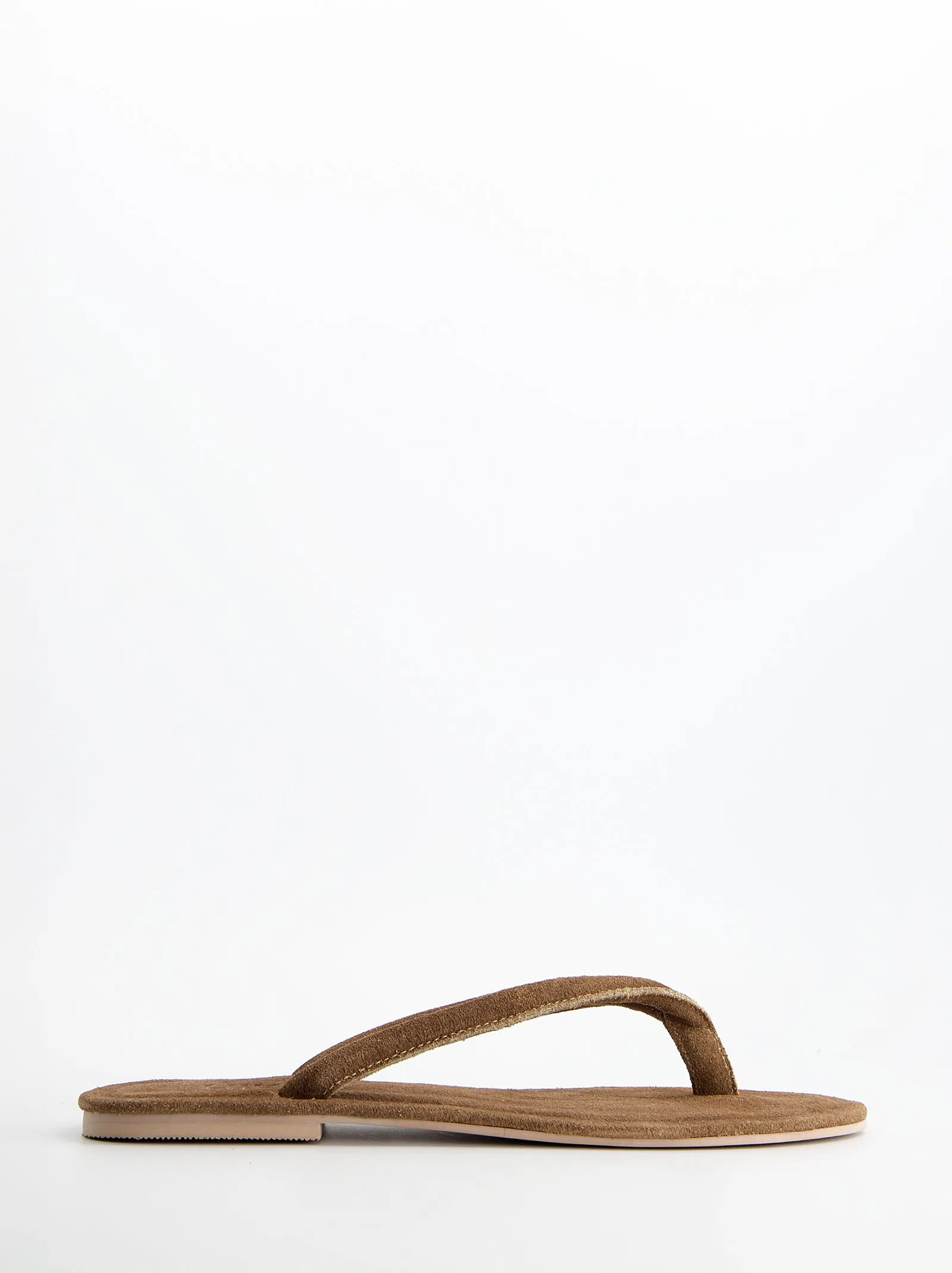Suede thong sandals - Nude sold by Ulanka product image thumbnail 4
