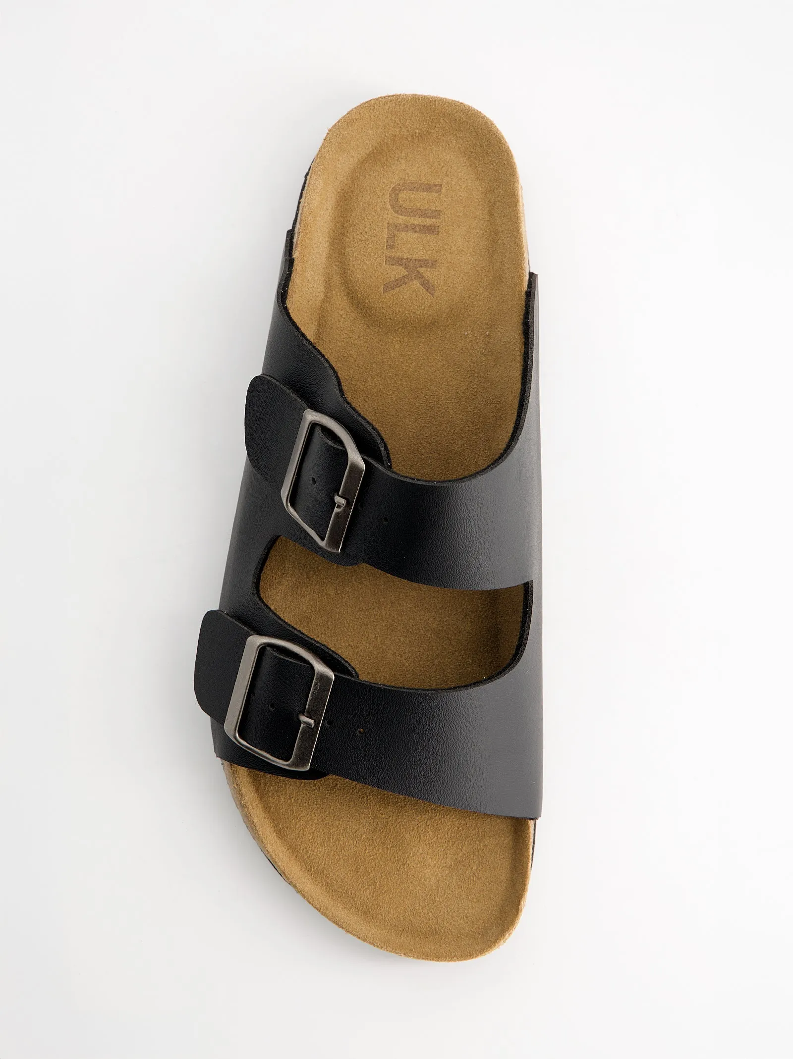 Black leather sandals with buckles - Missouri sold by Ulanka product image thumbnail 4