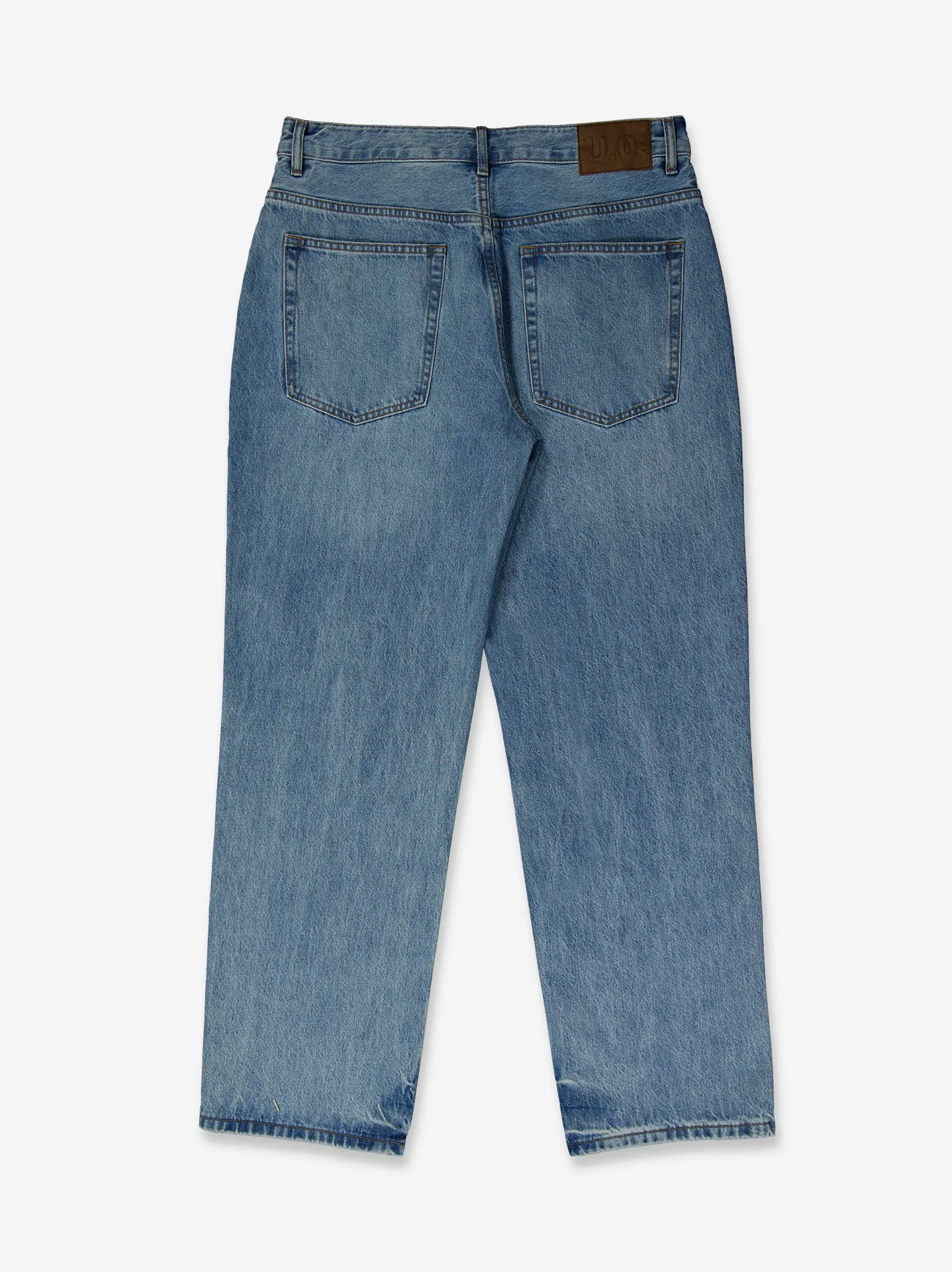 Washed-effect straight-fit jeans - Thik sold by Ulanka product image thumbnail 4
