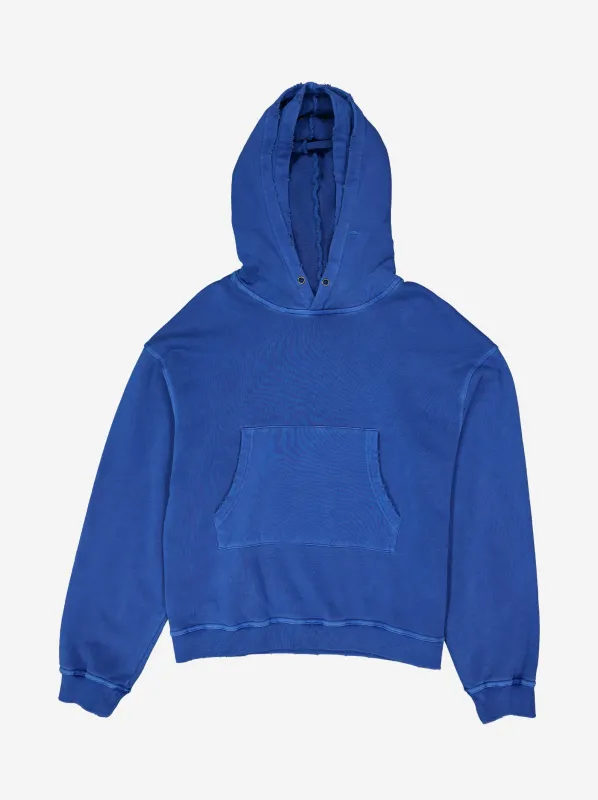 Double-hooded sweatshirt with distressed detail - 222 made by Ulanka
