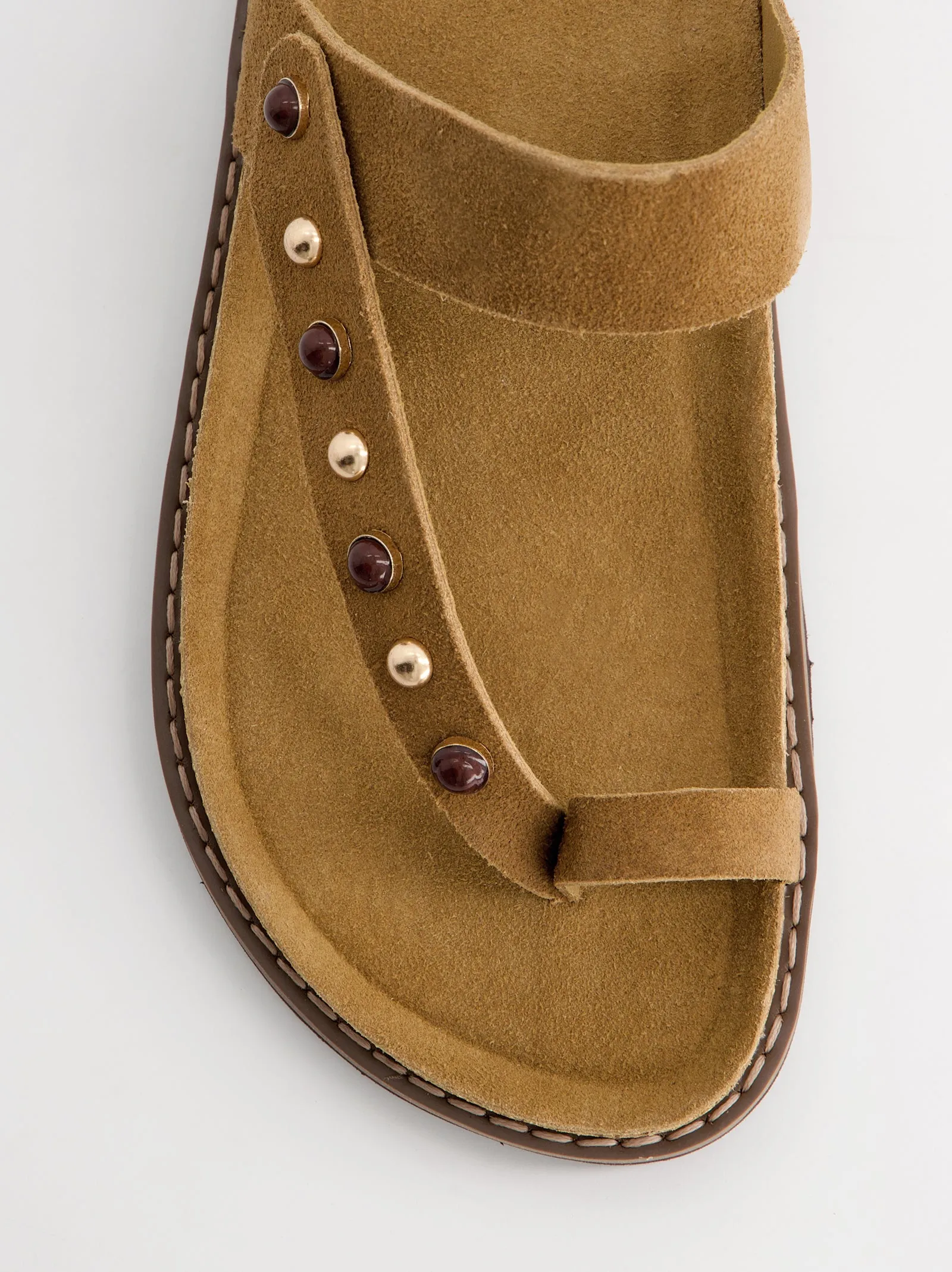 Suede sandals with ornamental details - Kaia sold by Ulanka product image thumbnail 2