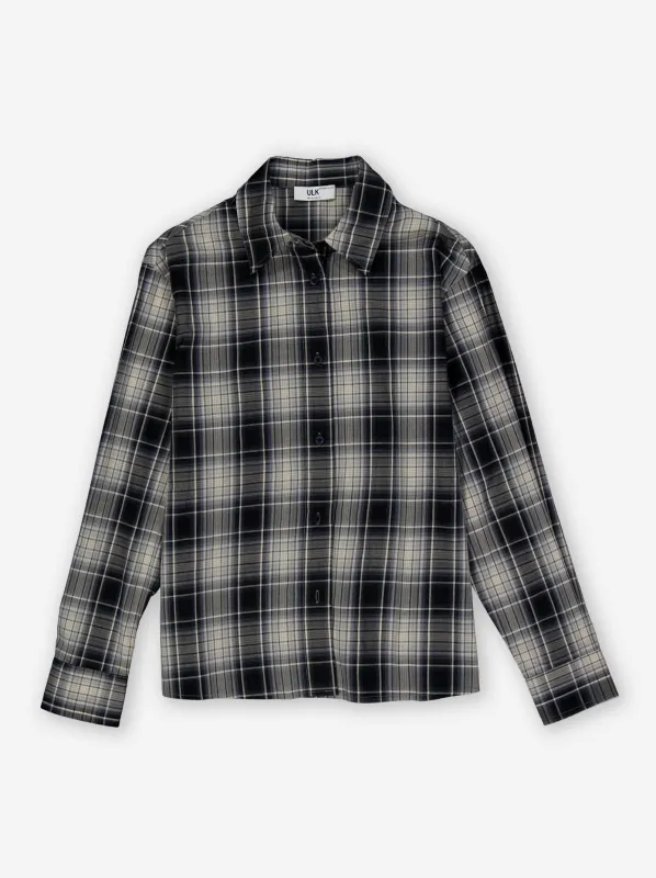 Boxy fit plaid shirt - Numi made by Ulanka