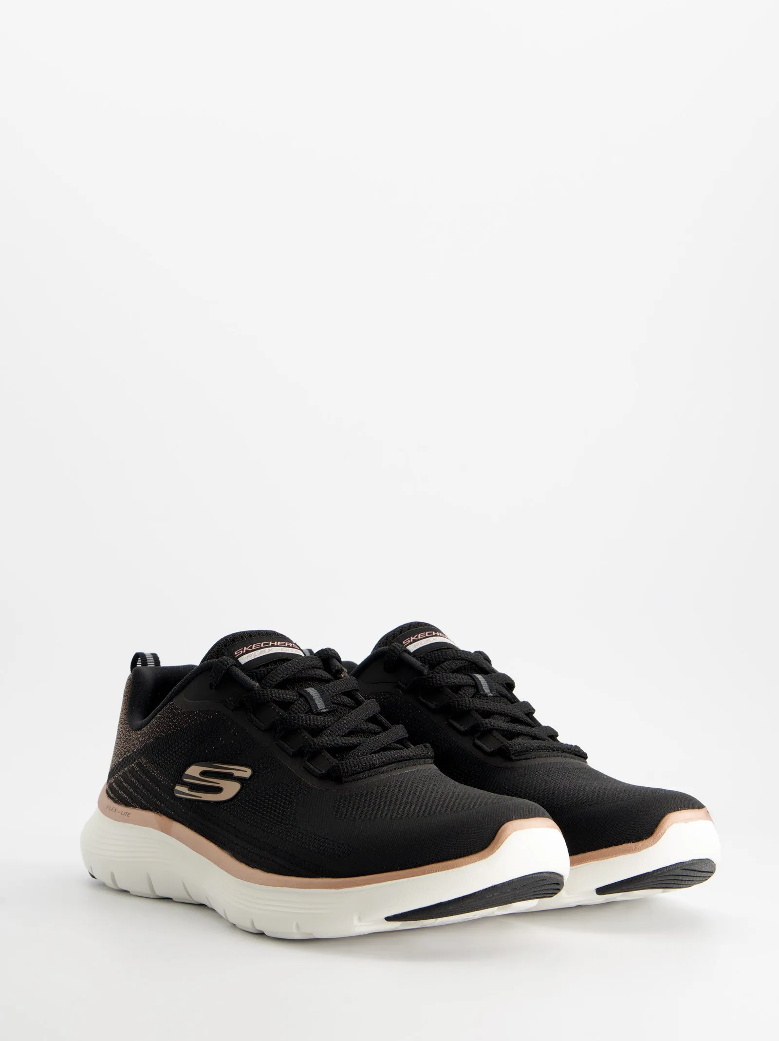 Black athletic shoes - Skechers Flex Appeal sold by Ulanka product image thumbnail 3