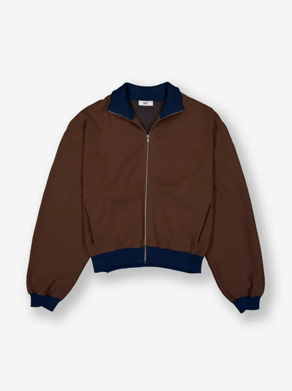 Zip-up knit jacket - Wooly made by Ulanka