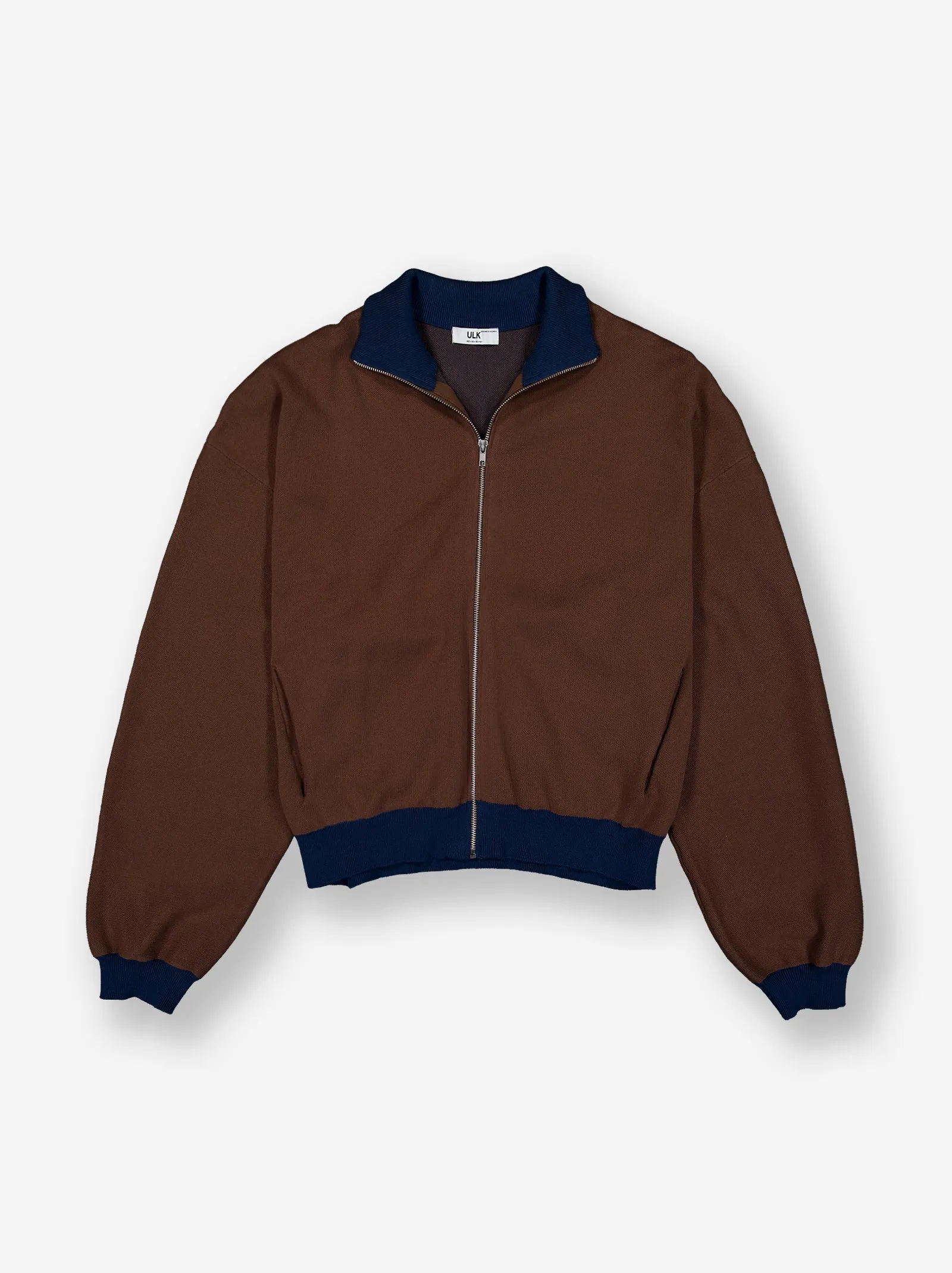 Zip-up knit jacket - Wooly sold by Ulanka