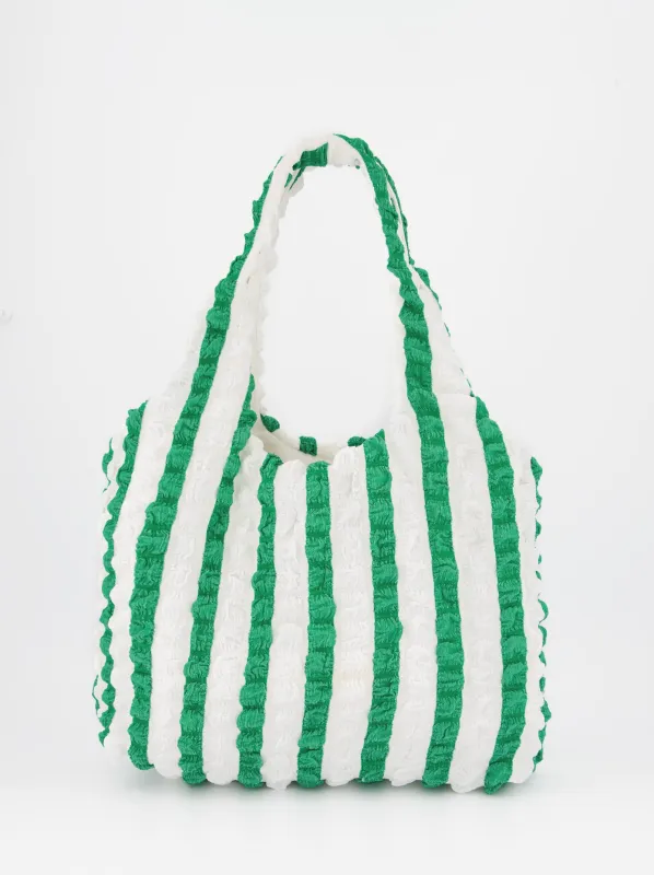 Ulanka Kara quilted shopper bag made by Ulanka