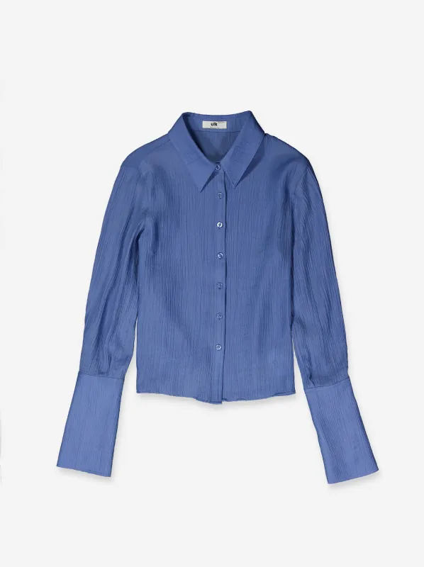 Wrinkle-effect shirt - Camuleta made by Ulanka