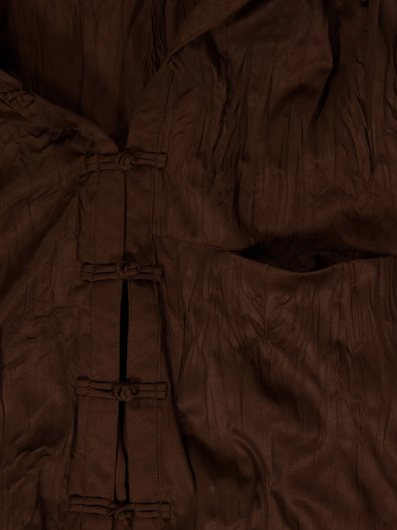 Crinkled finish shirt with Davis knot buttons sold by Ulanka product image thumbnail 2