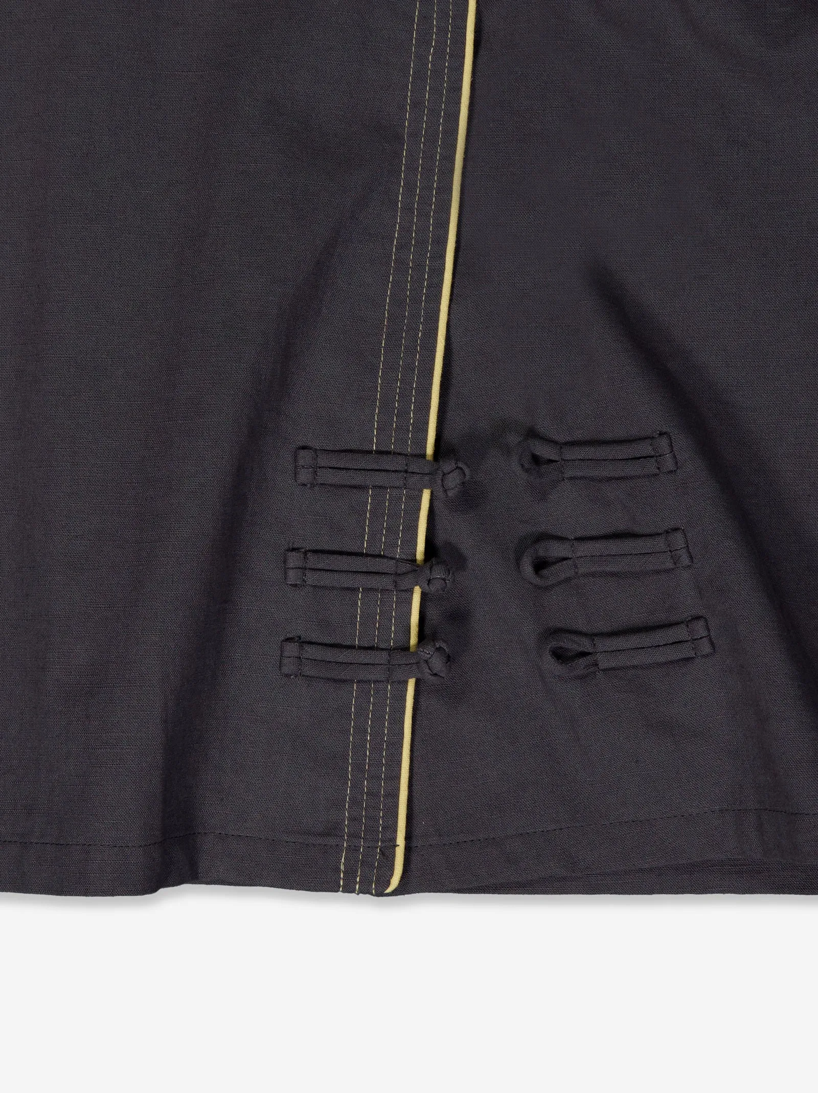Asymmetrical oriental-style linen jacket - Lupe sold by Ulanka product image thumbnail 4