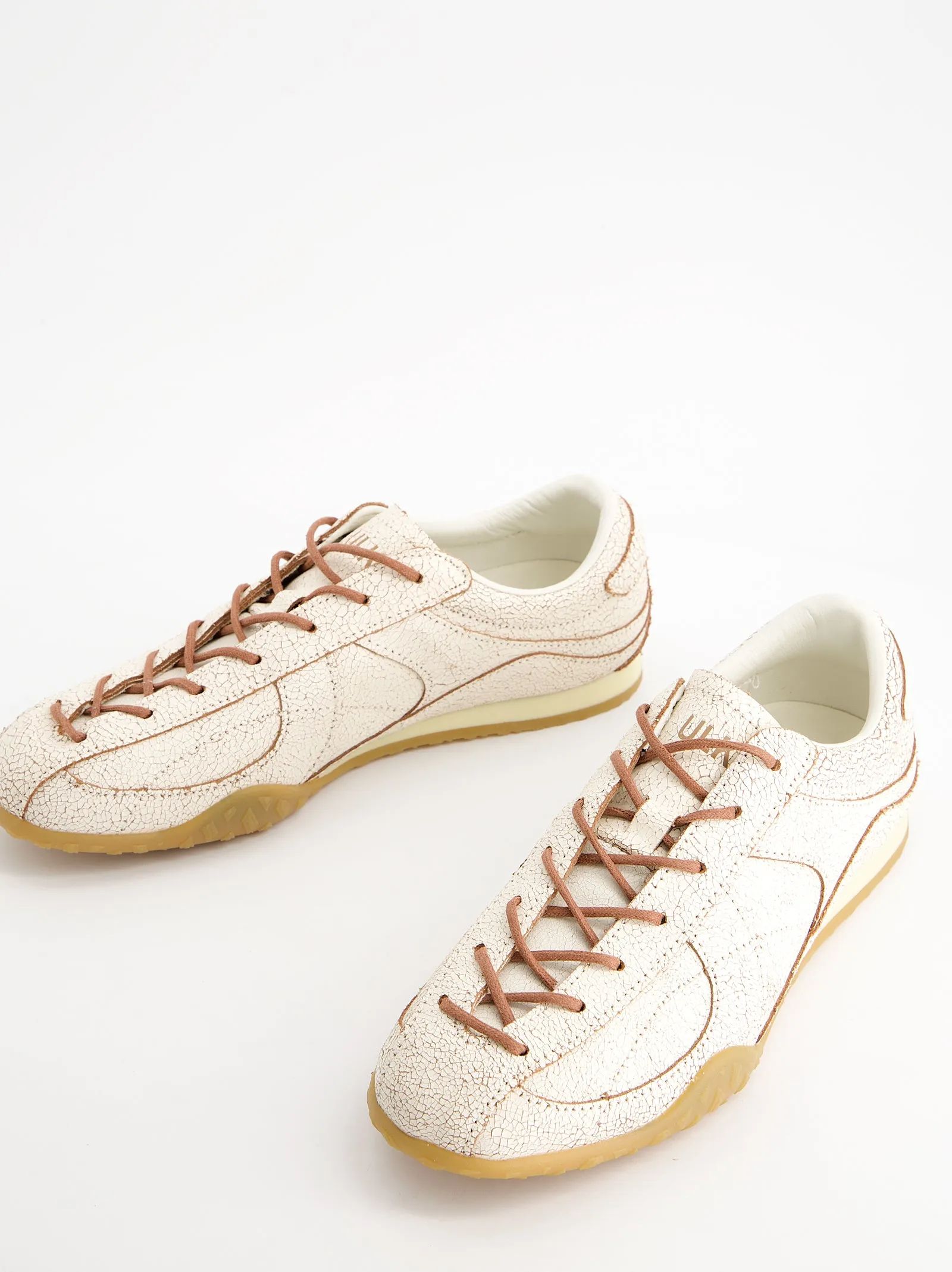 Cracked leather sneakers - Chambal sold by Ulanka product image thumbnail 2
