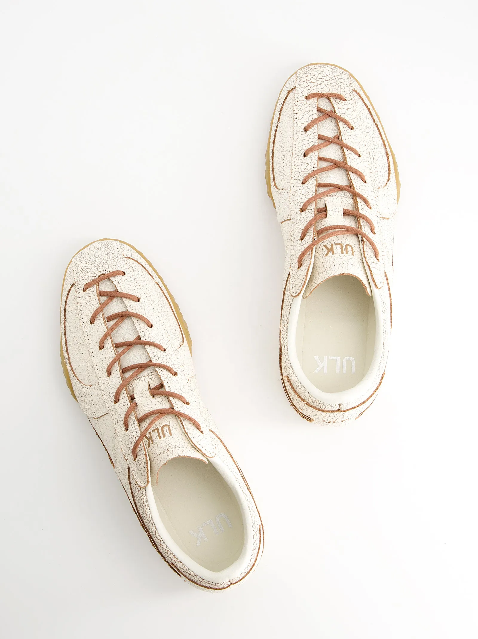 Cracked leather sneakers - Chambal sold by Ulanka product image thumbnail 4