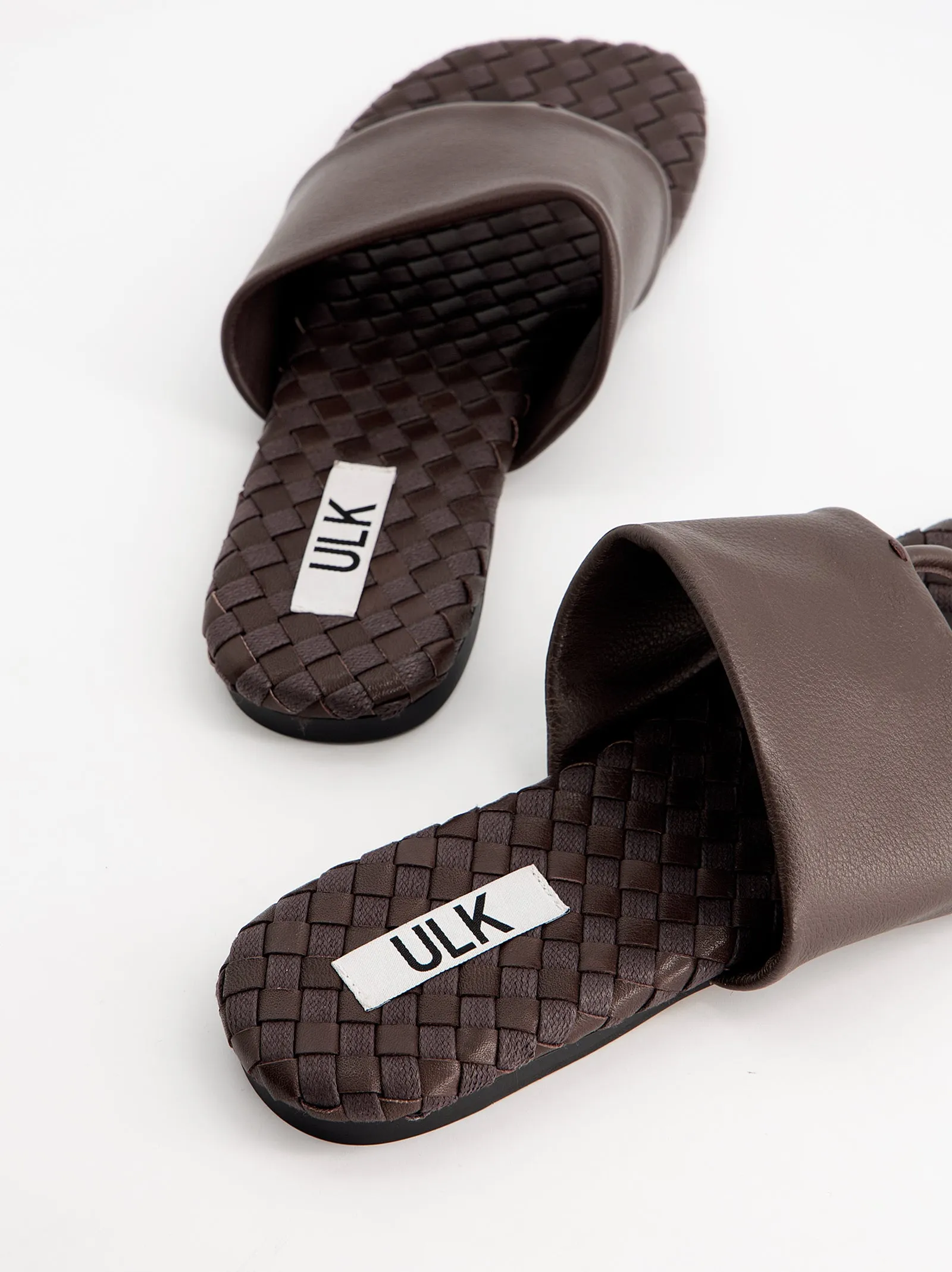 Leather toe-post sandals with wide strap - Oasis sold by Ulanka product image thumbnail 5