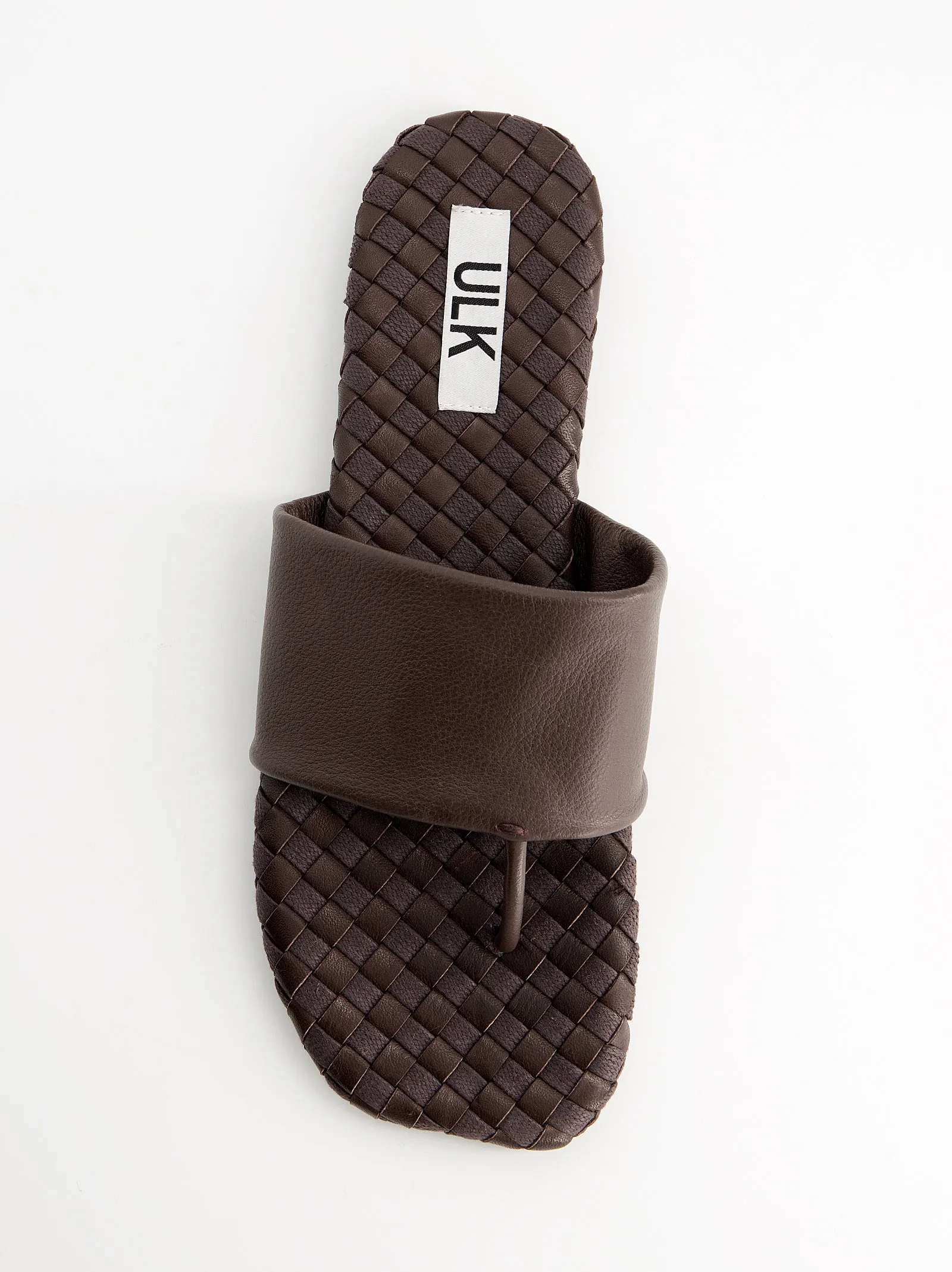 Leather toe-post sandals with wide strap - Oasis sold by Ulanka product image thumbnail 2