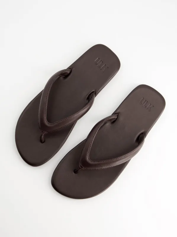 Leather toe sandals - Evoca made by Ulanka