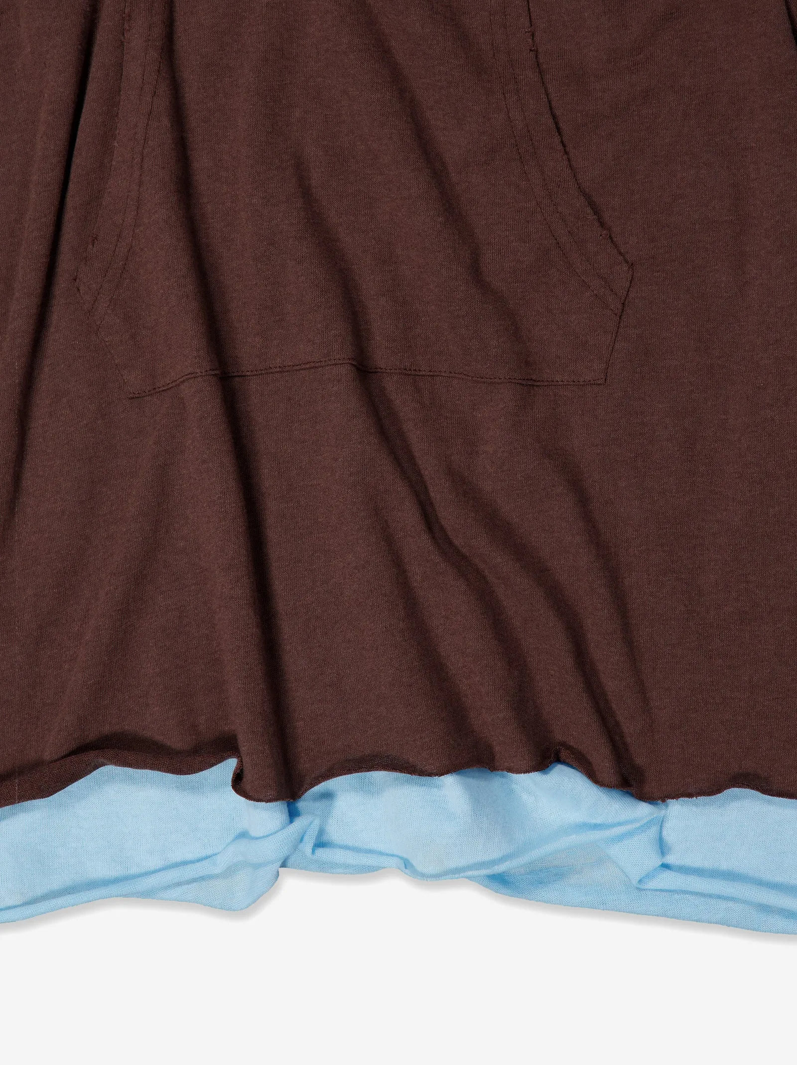 Brown double hoodie - Twotwo sold by Ulanka product image thumbnail 5