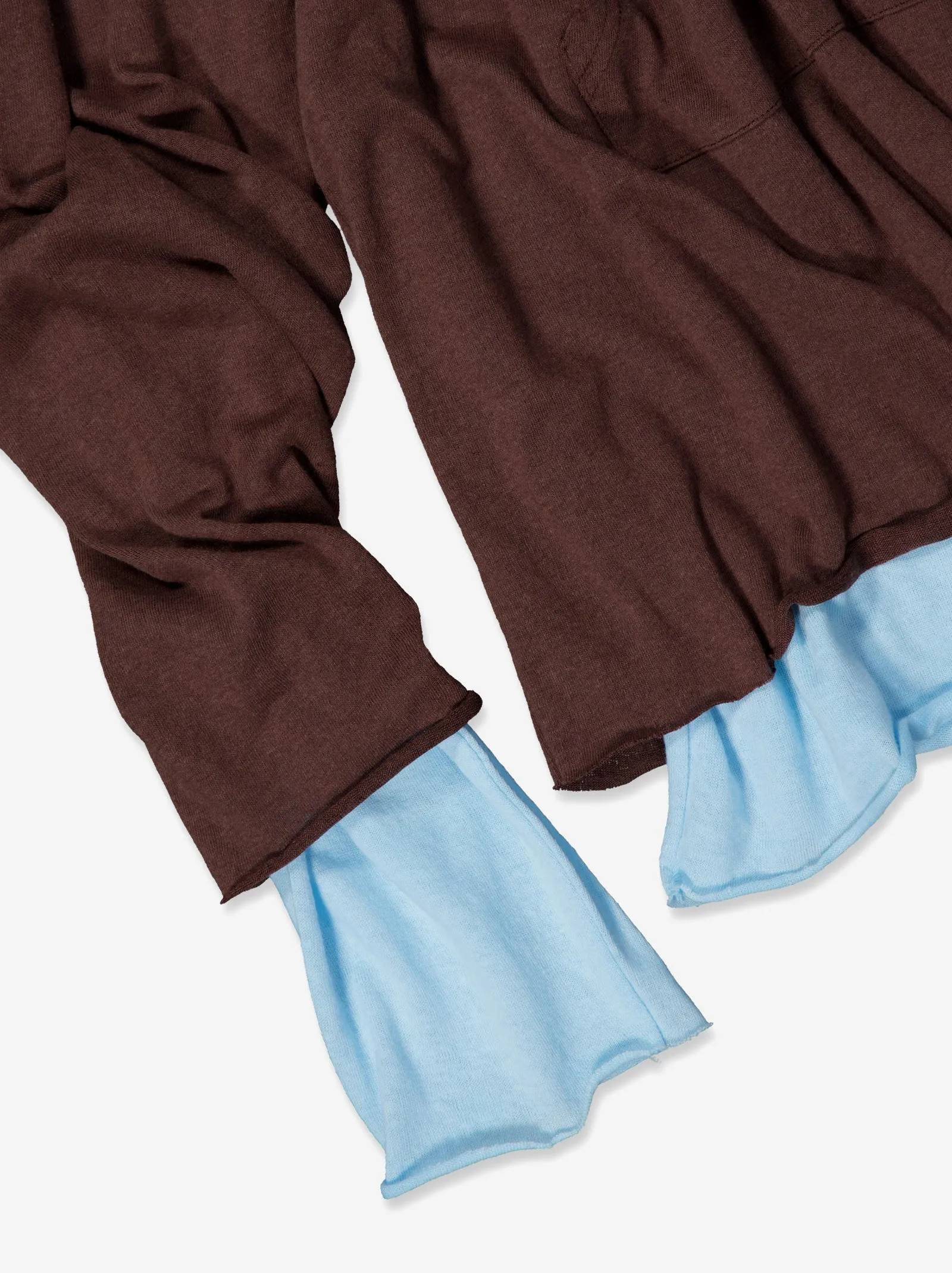 Brown double hoodie - Twotwo sold by Ulanka product image thumbnail 2