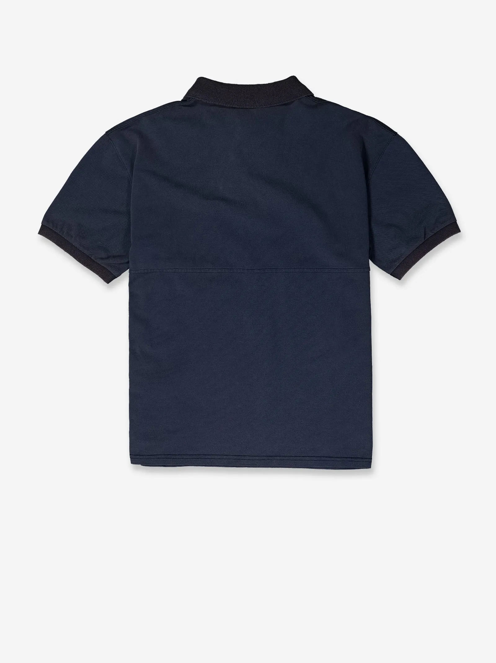 Navy blue technical polo shirt with hidden pocket - Poki sold by Ulanka product image thumbnail 3