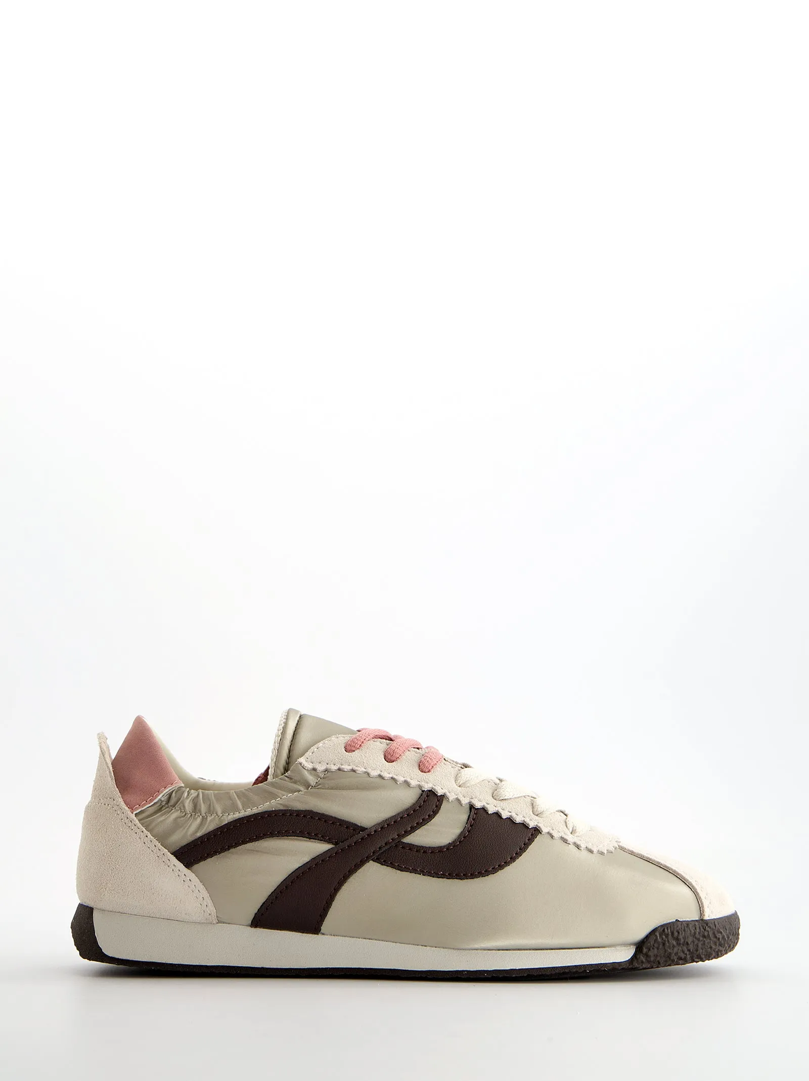 Ruched suede sneakers - Barten sold by Ulanka