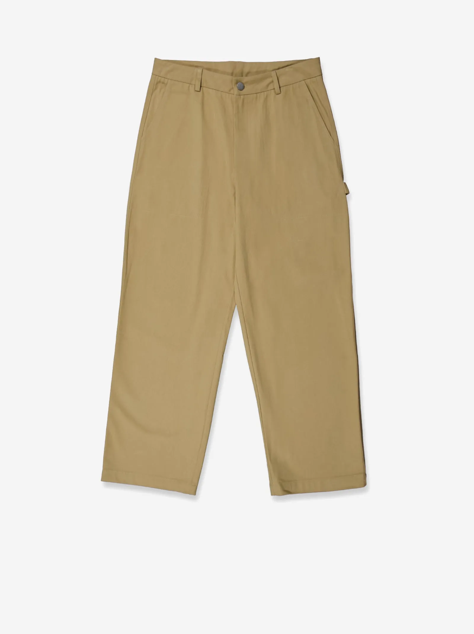Straight-leg beige dress pants - Carpenter sold by Ulanka