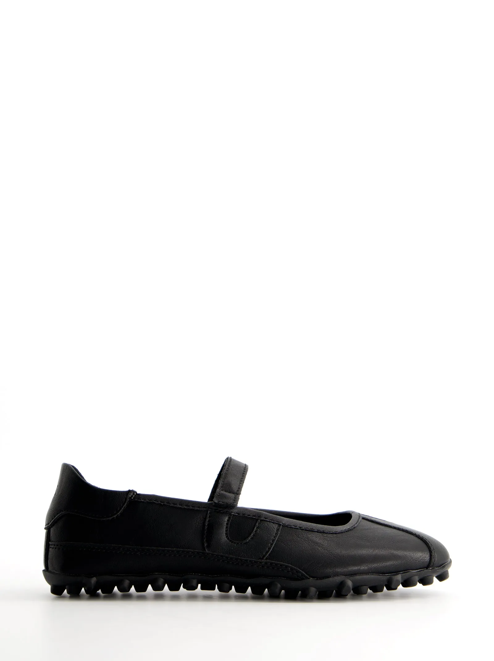 Mary Jane Sporty Leather Ballerinas - Belle sold by Ulanka