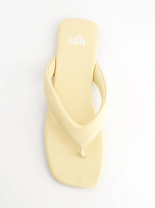 Zaya square toe leather sandals made by Ulanka