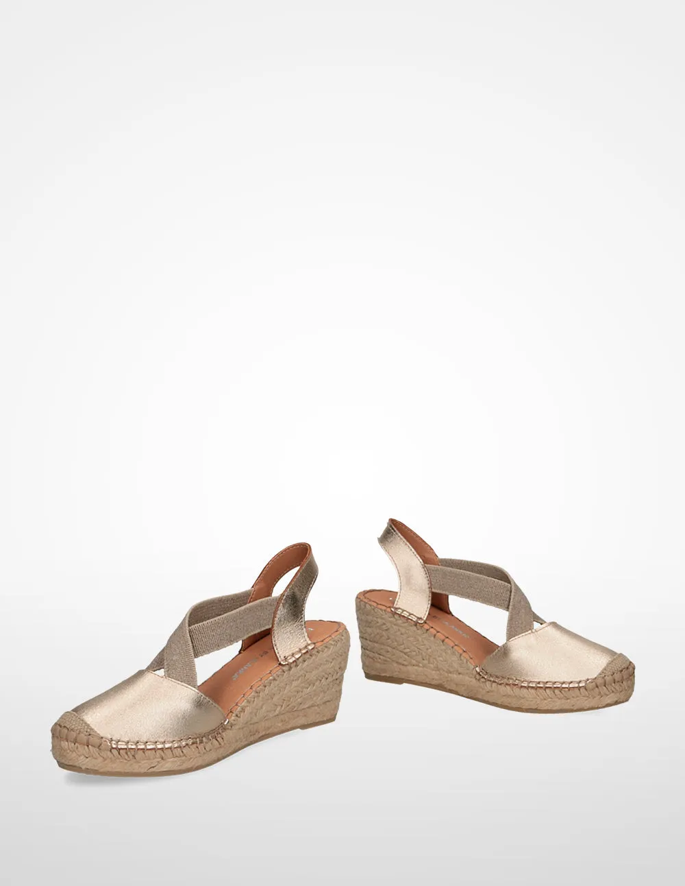Ulanka Summy - Metallic Wedge Espadrilles sold by Ulanka product image thumbnail 5