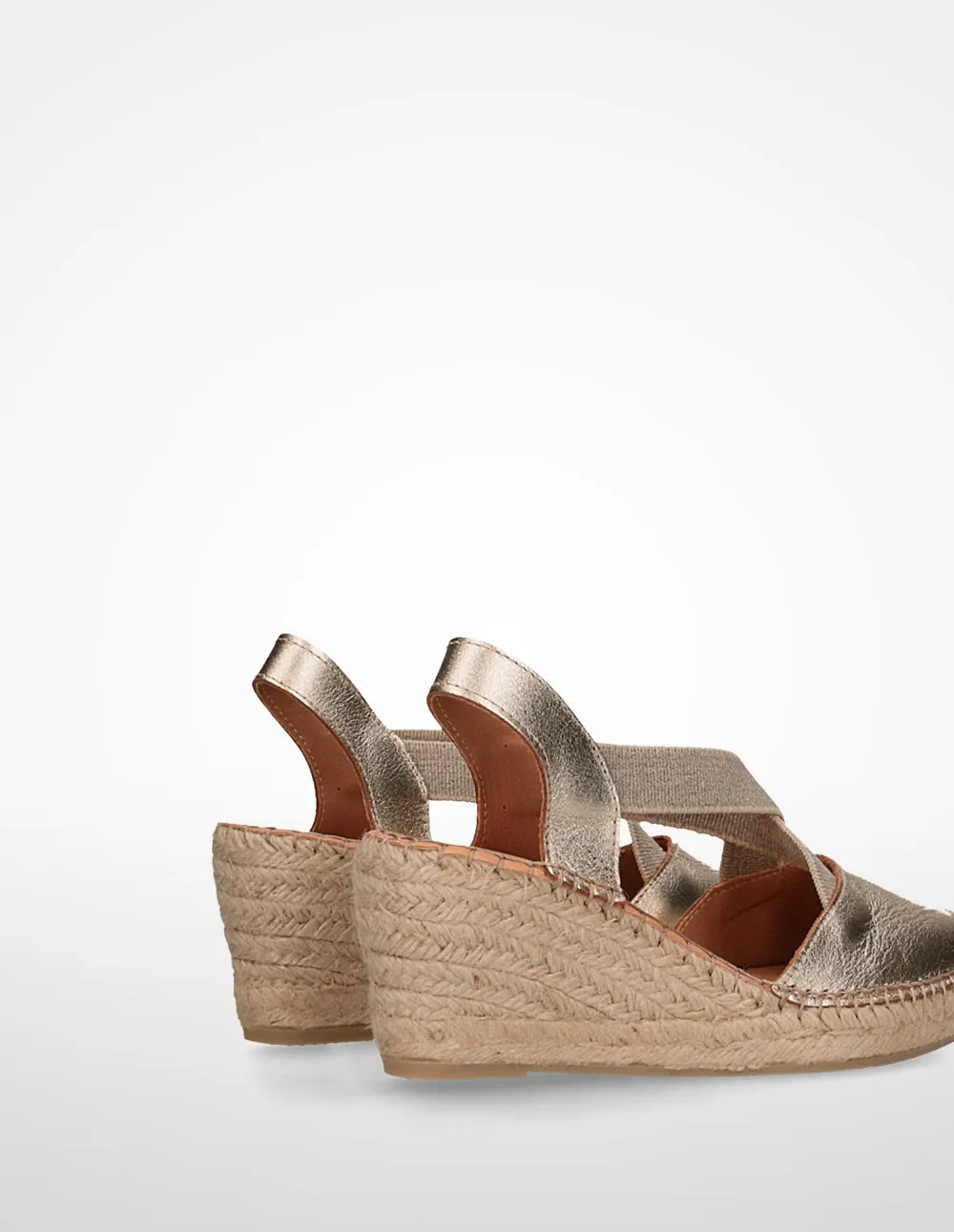 Ulanka Summy - Metallic Wedge Espadrilles sold by Ulanka product image thumbnail 4
