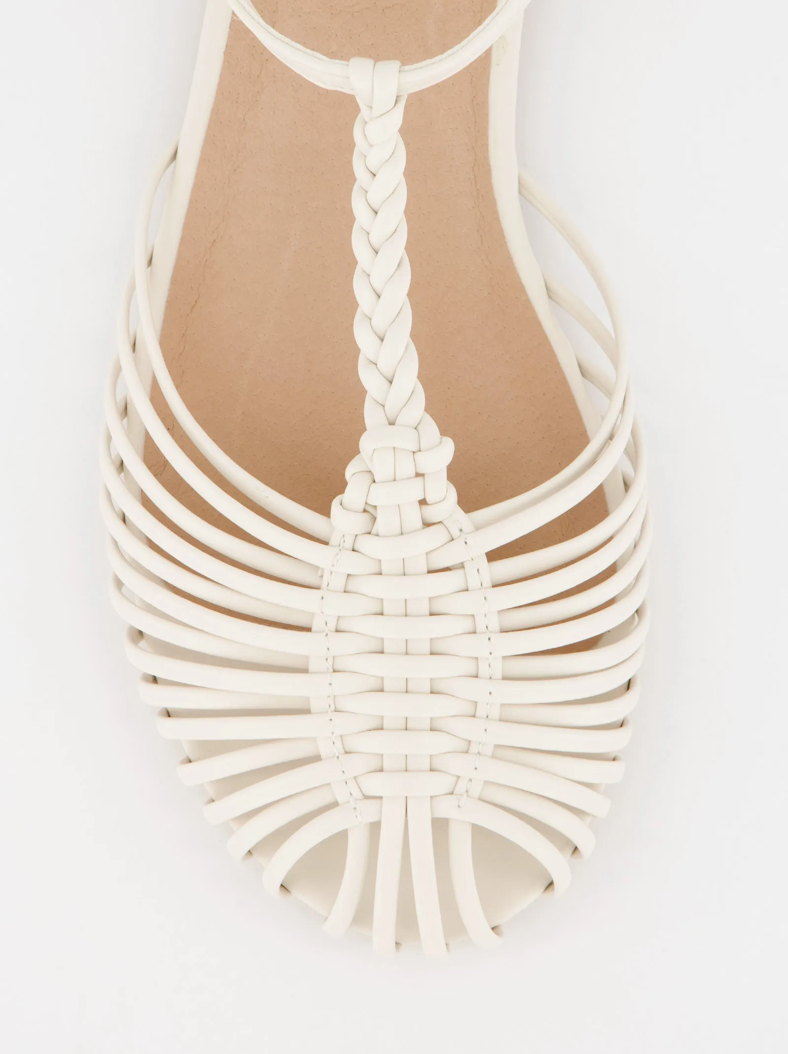 Flat braided sandals - Crubber sold by Ulanka product image thumbnail 4