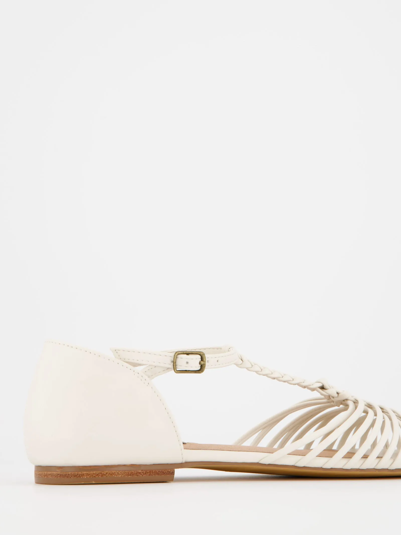 Flat braided sandals - Crubber sold by Ulanka product image thumbnail 5