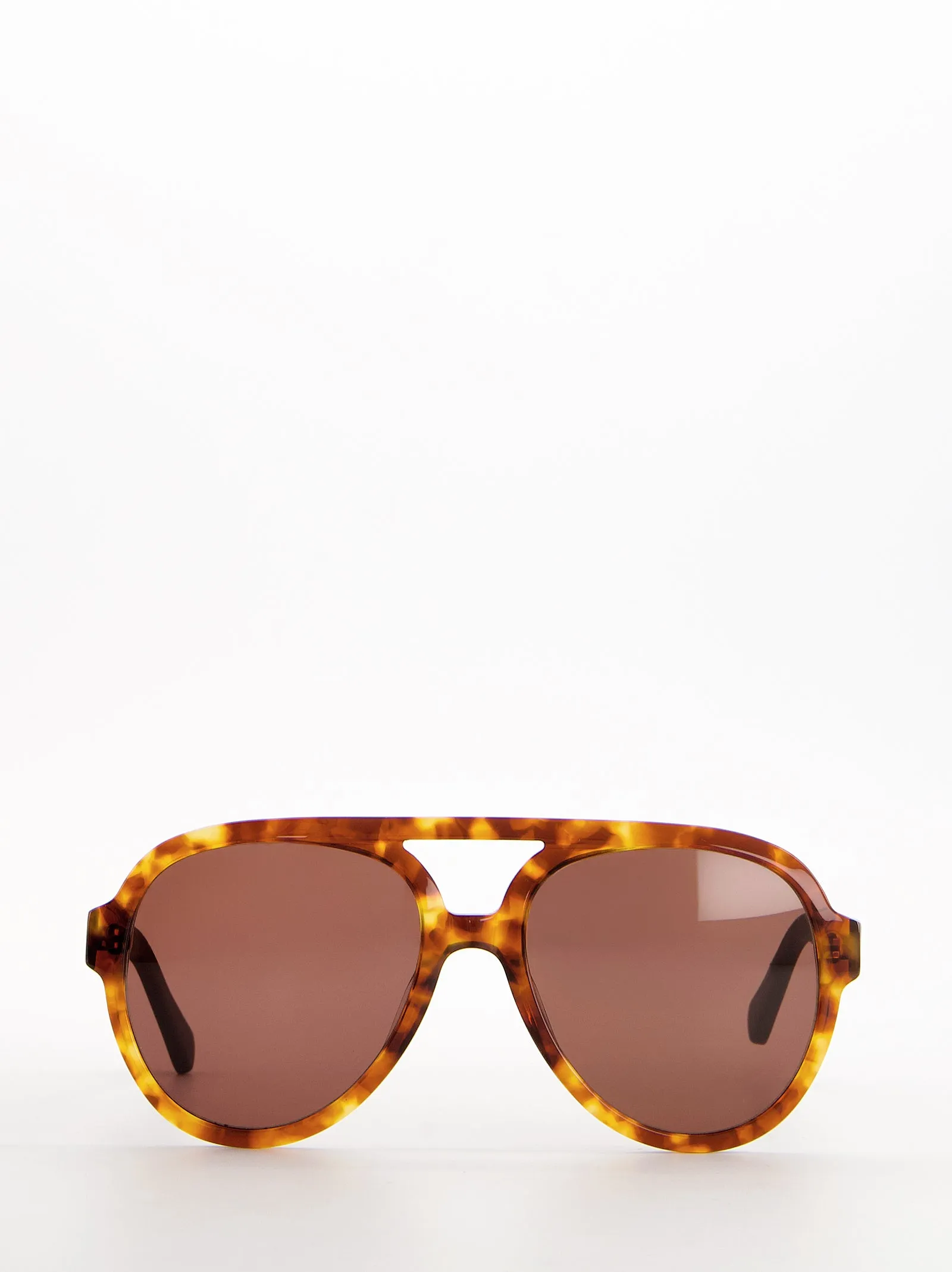 Tortoiseshell sunglasses with brown lens - Margot sold by Ulanka product image thumbnail 2