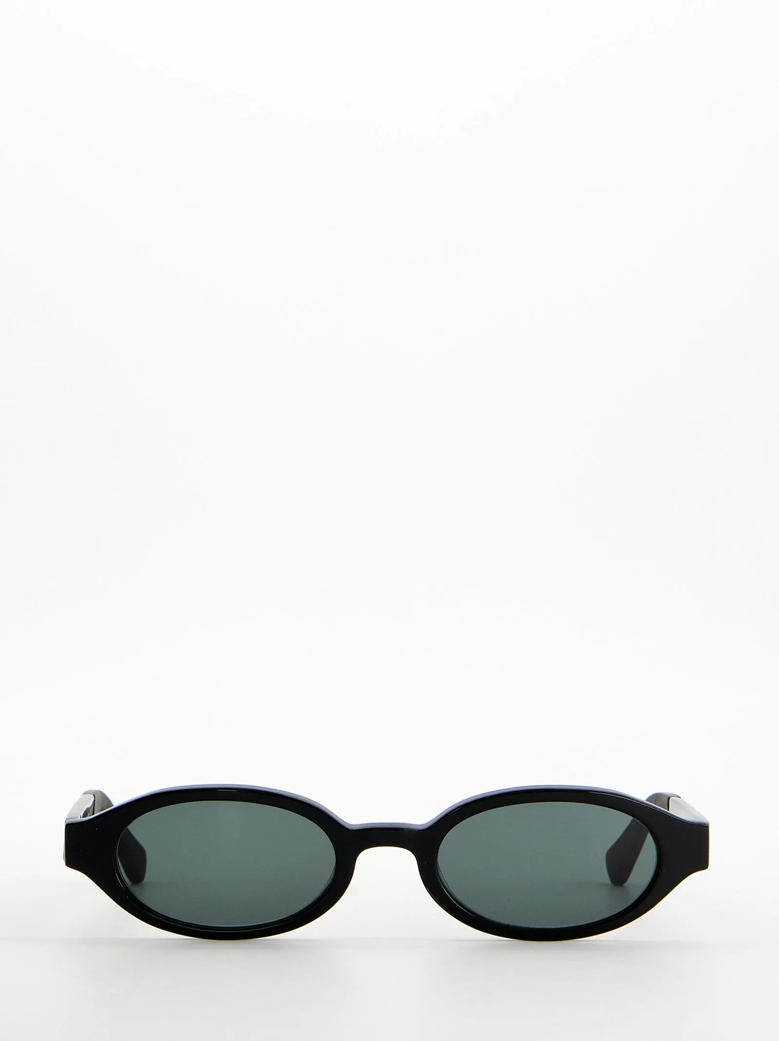 Newcom - Black Oval Sunglasses with Green Lenses sold by Ulanka product image thumbnail 2
