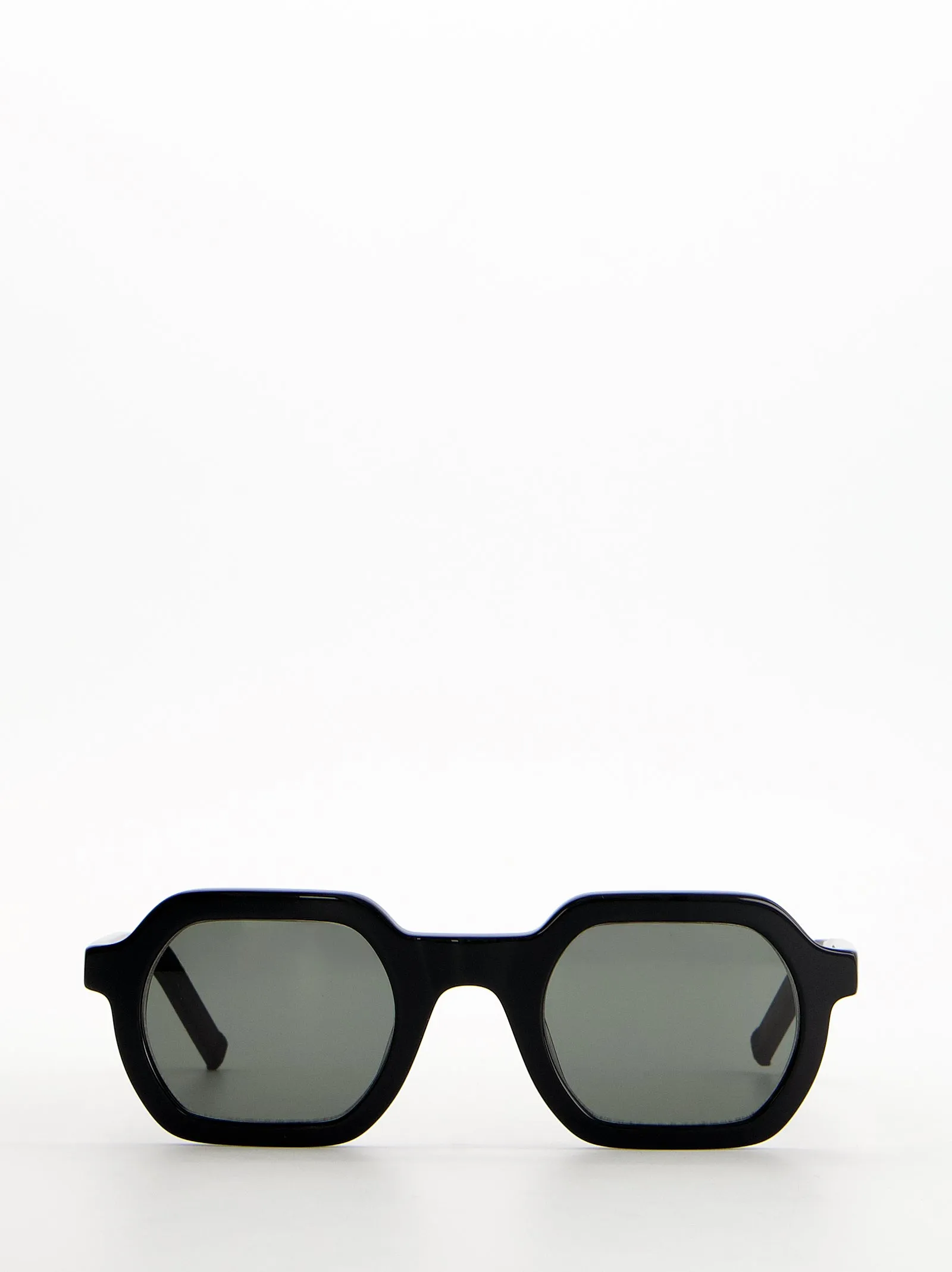 Black geometric frame sunglasses - Soho sold by Ulanka
