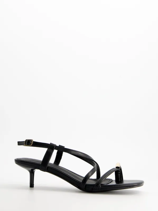 Low heel thin strap sandals - Regee made by Ulanka