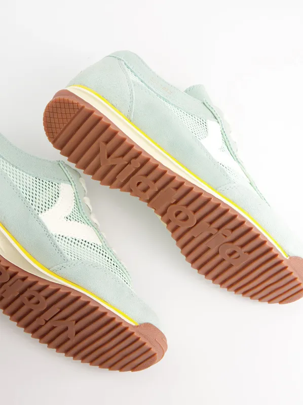 Retro suede and mesh sneakers - Victoria Saturno made by Ulanka