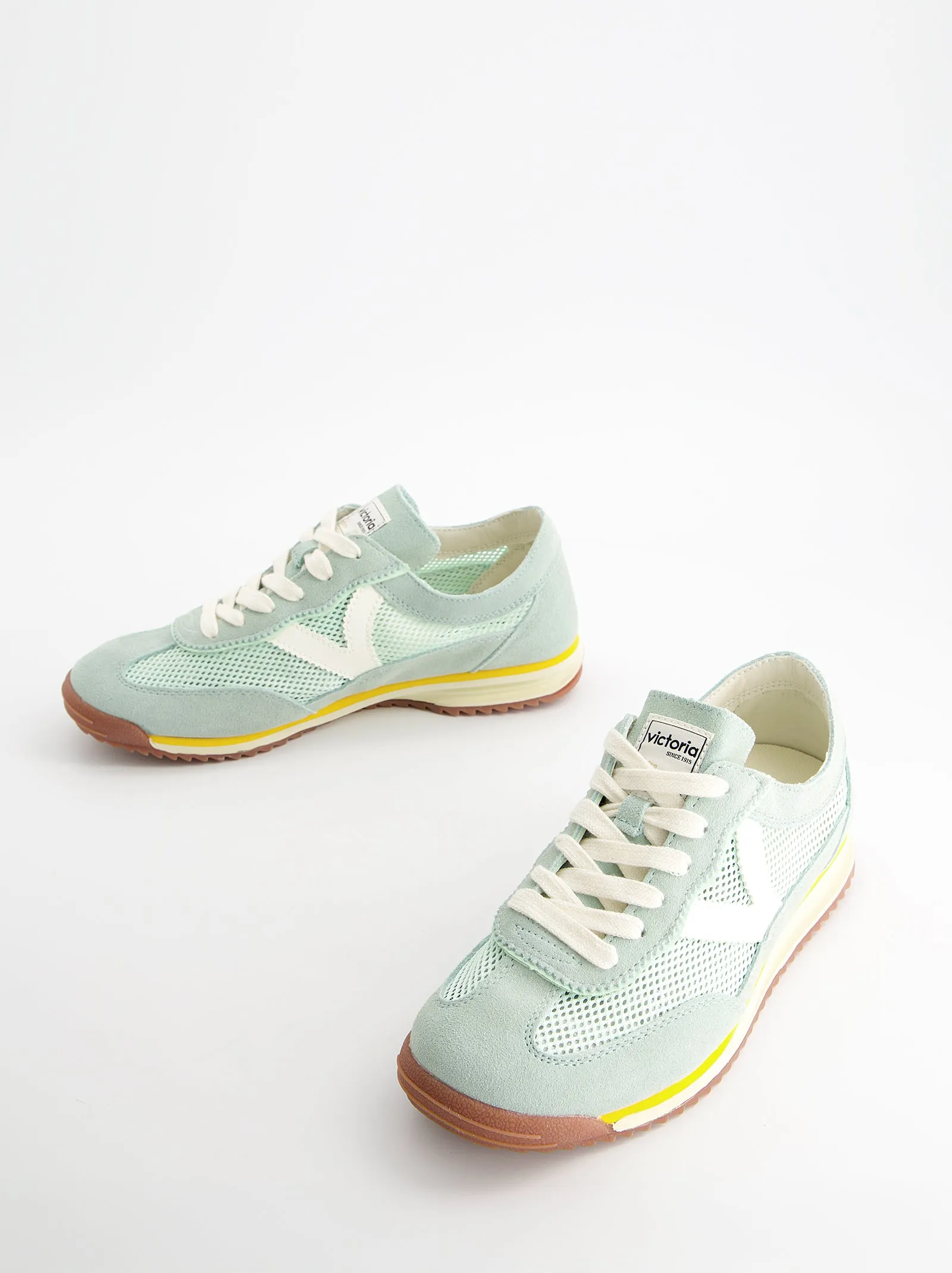 Retro suede and mesh sneakers - Victoria Saturno sold by Ulanka product image thumbnail 2