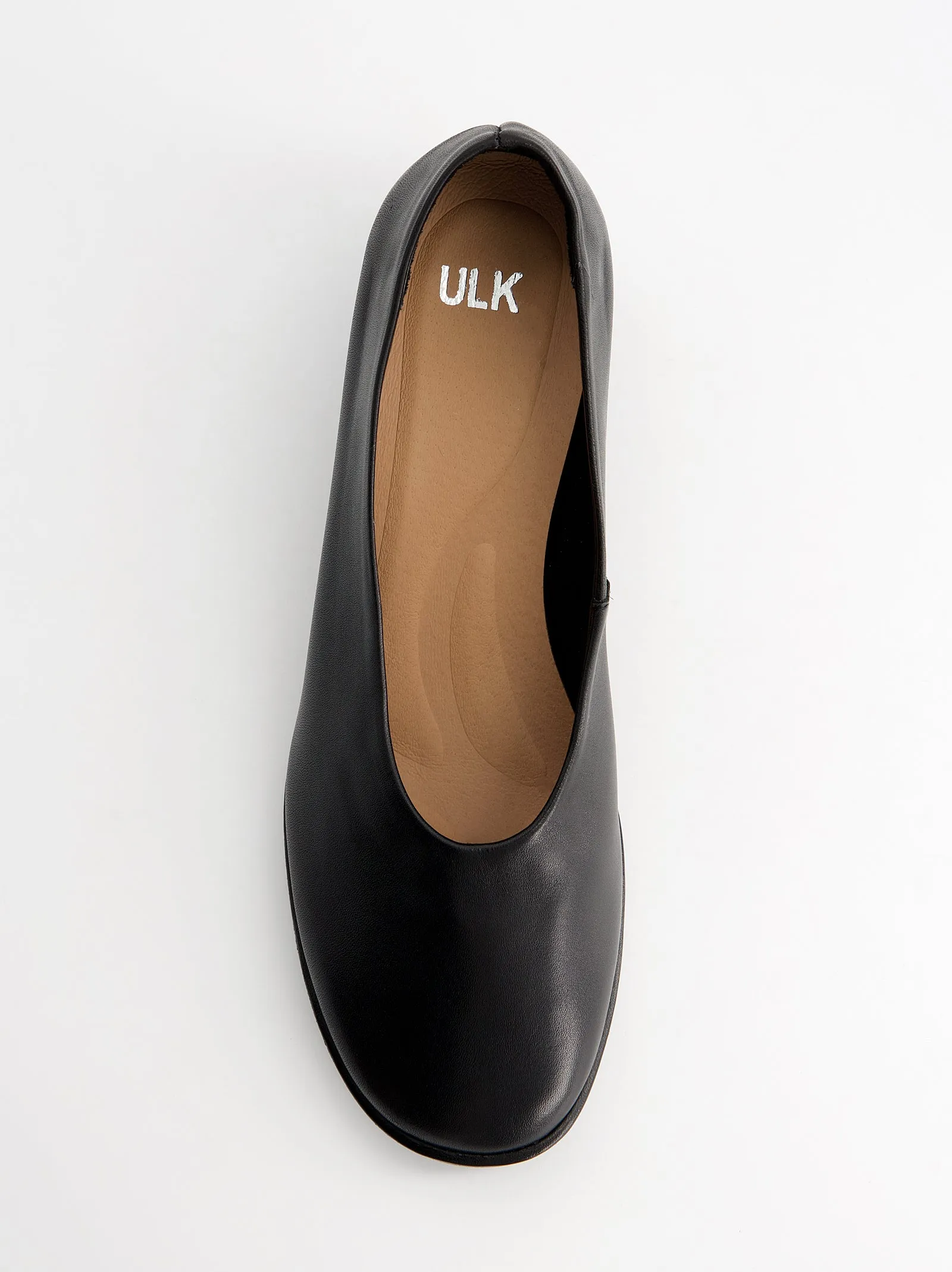 Leather wedge glove shoes - Silvy sold by Ulanka product image thumbnail 5
