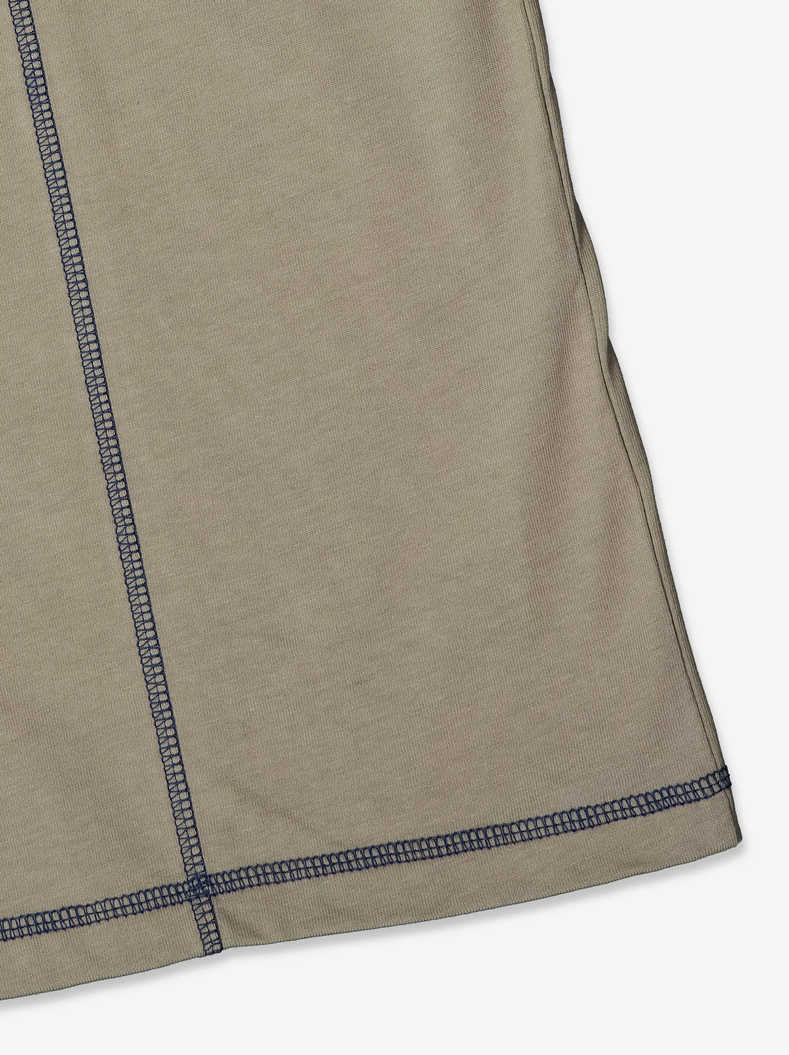 Beige T-shirt with contrast stitching - Pope sold by Ulanka product image thumbnail 3